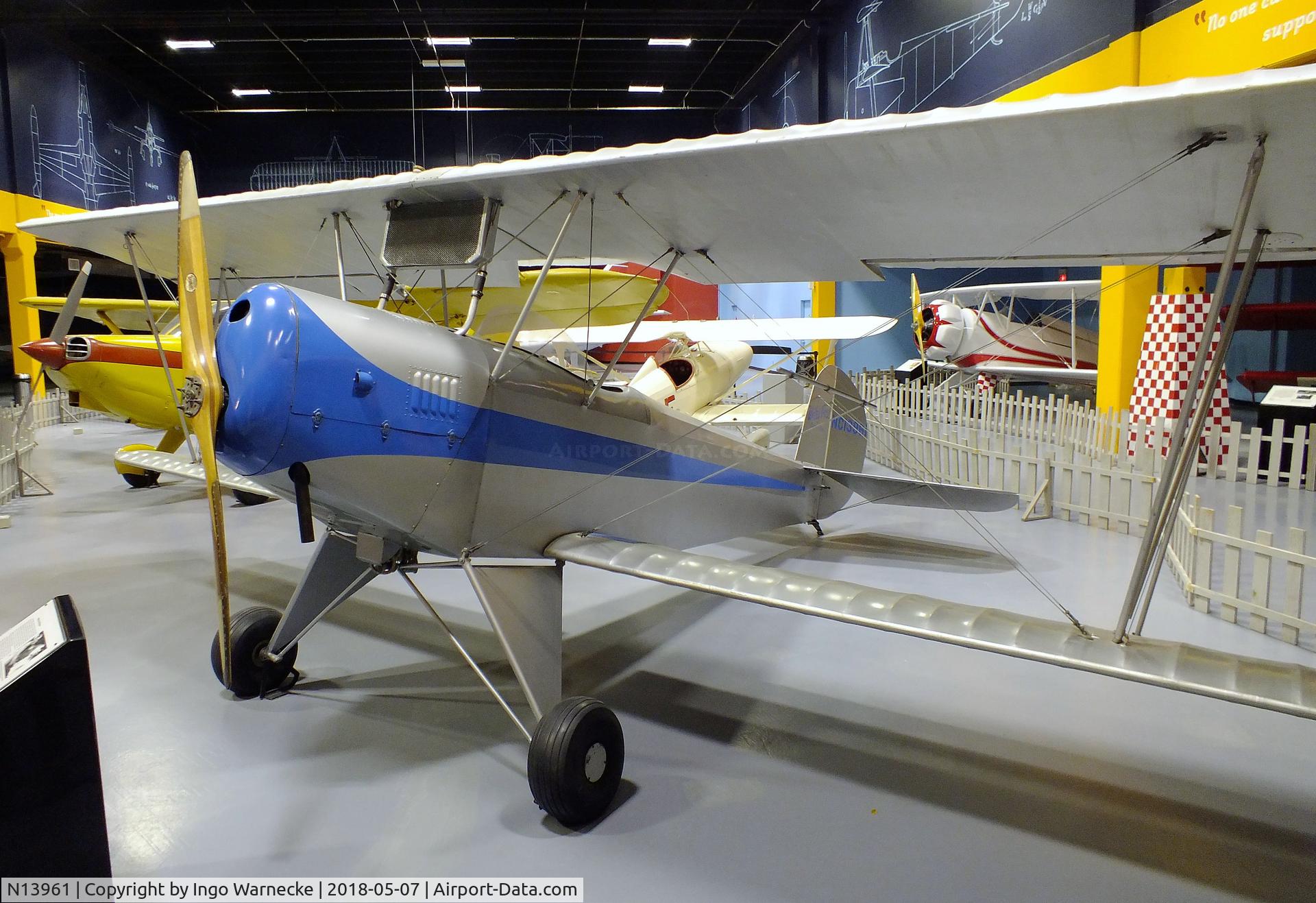 N13961, 1935 Post Aircraft Corp Wiley A C/N 12, Wiley Post Aircraft Corp Model A at the Science Museum Oklahoma, Oklahoma City OK