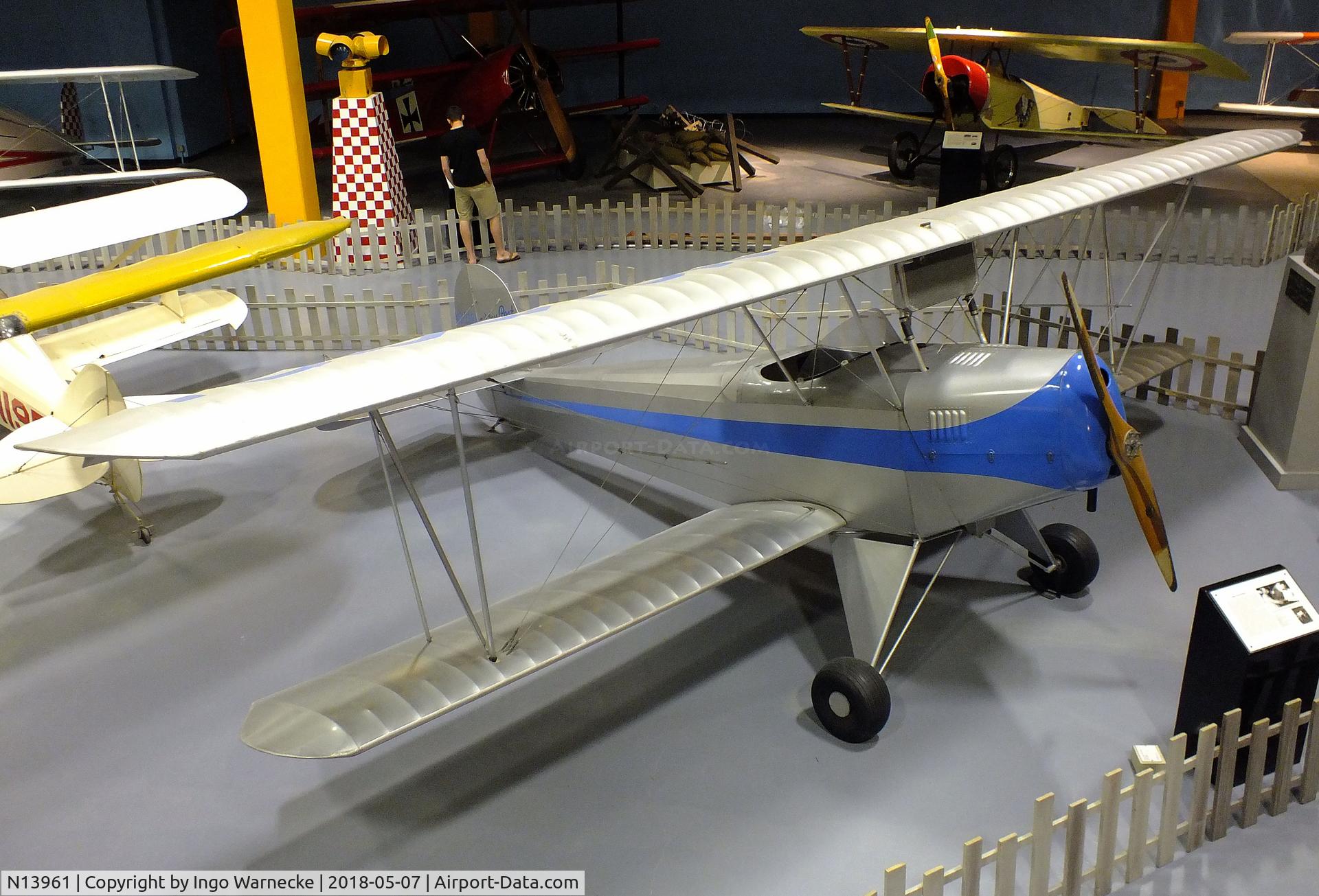 N13961, 1935 Post Aircraft Corp Wiley A C/N 12, Wiley Post Aircraft Corp Model A at the Science Museum Oklahoma, Oklahoma City OK