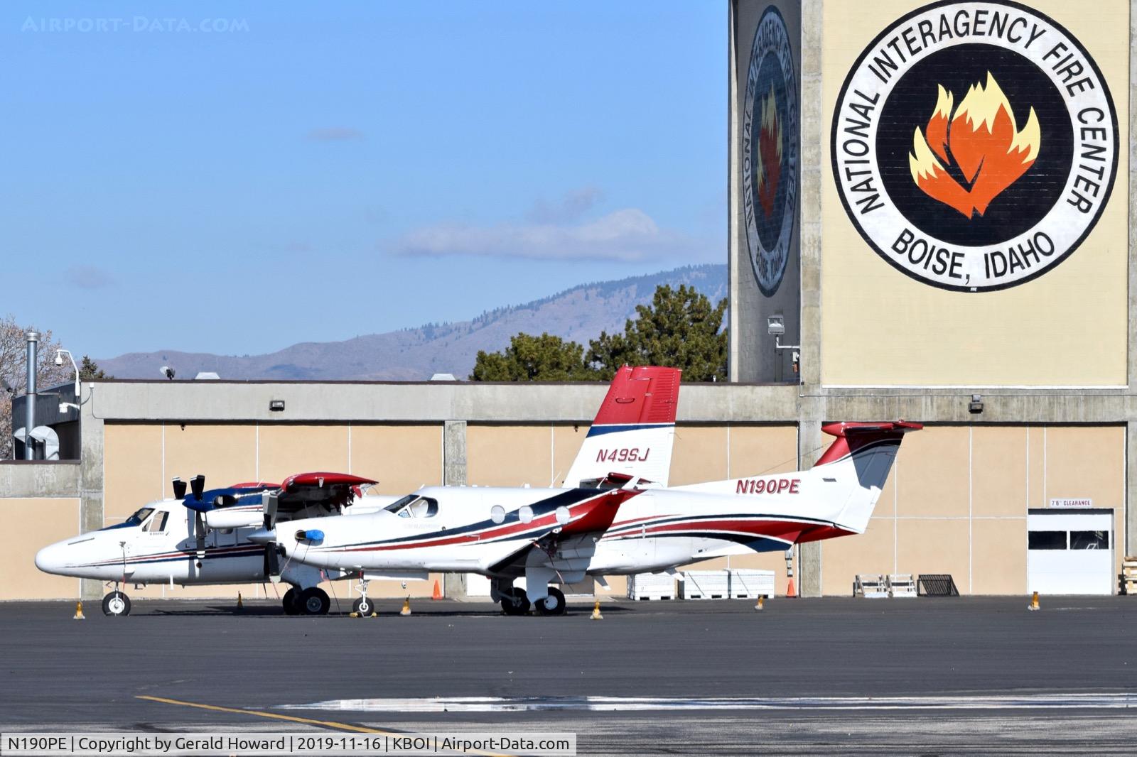N190PE, 1997 Pilatus PC-12/45 C/N 190, Parked on the NIFC ramp.