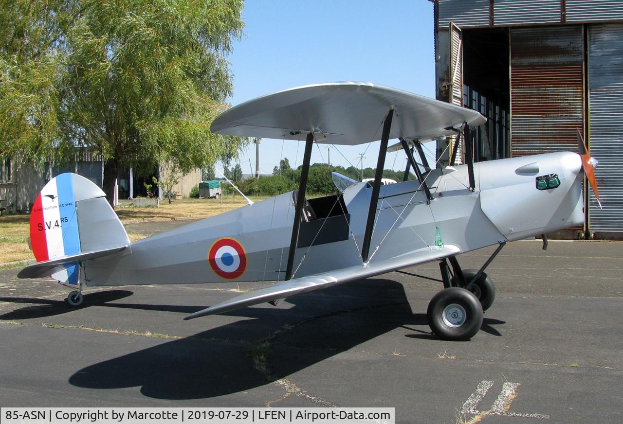 85-ASN, Ultralight Concept SV4-RS C/N 01, On stopover at Sorigny airfield.