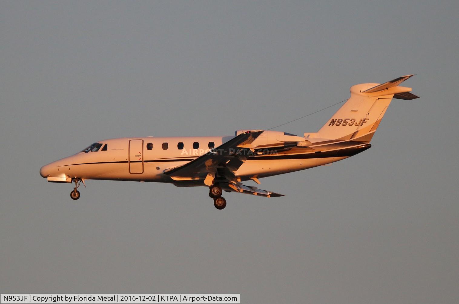 N953JF, 1984 Cessna 650 Citation III C/N 650-0043, Citation 650