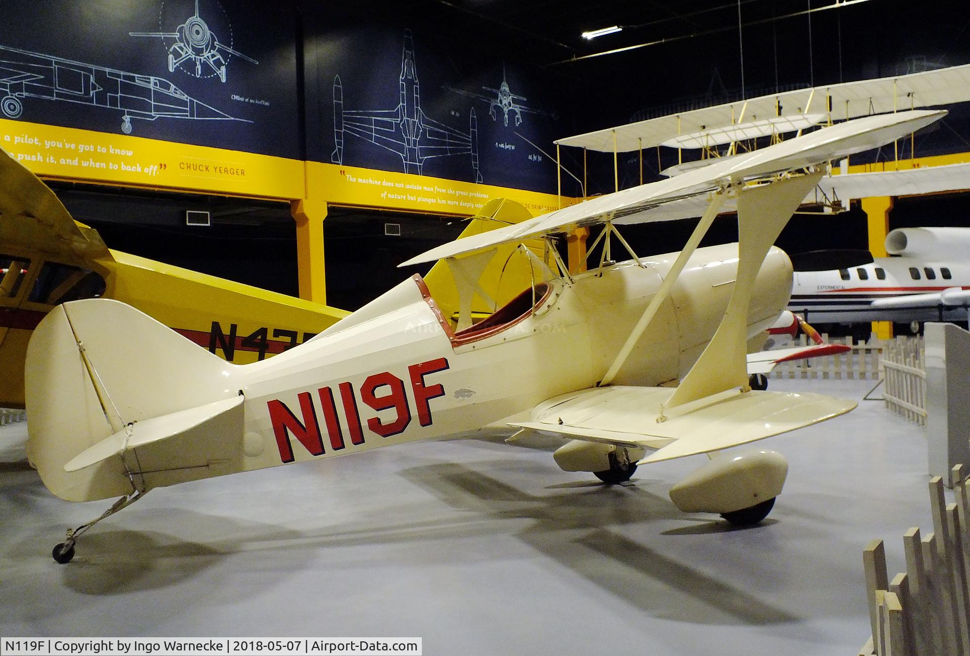 N119F, 1963 Mong Special MS-3 C/N 711, Mong Special MS-3 at the Science Museum Oklahoma, Oklahoma City OK