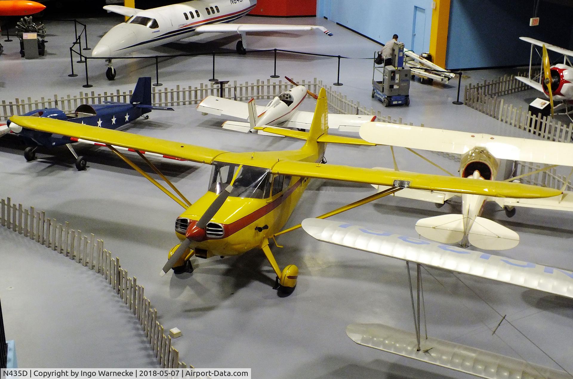N435D, 1946 Stinson 108-2 Voyager C/N 108-3435, Stinson 108-2 Voyager at the Science Museum Oklahoma, Oklahoma City OK