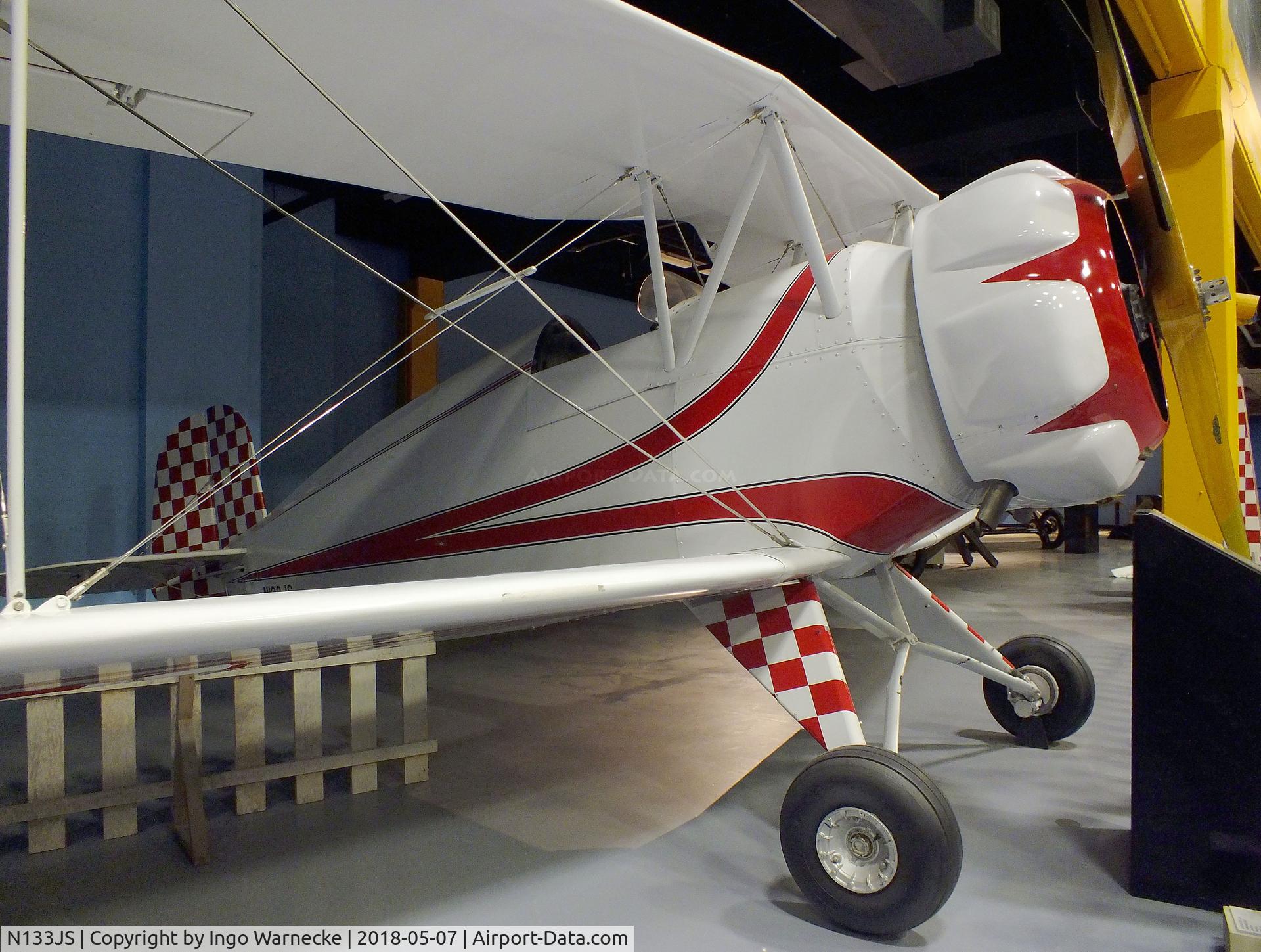 N133JS, 1970 Bucker Bu-133 Jungmeister Replica C/N 12, Bücker Bü 133 Jungmeister replica at the Science Museum Oklahoma, Oklahoma City OK