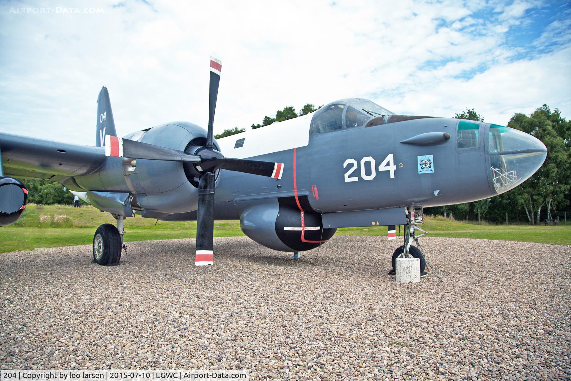 204, Lockheed SP-2H Neptune C/N 726-7251, Cosford Museum 10.7.2015