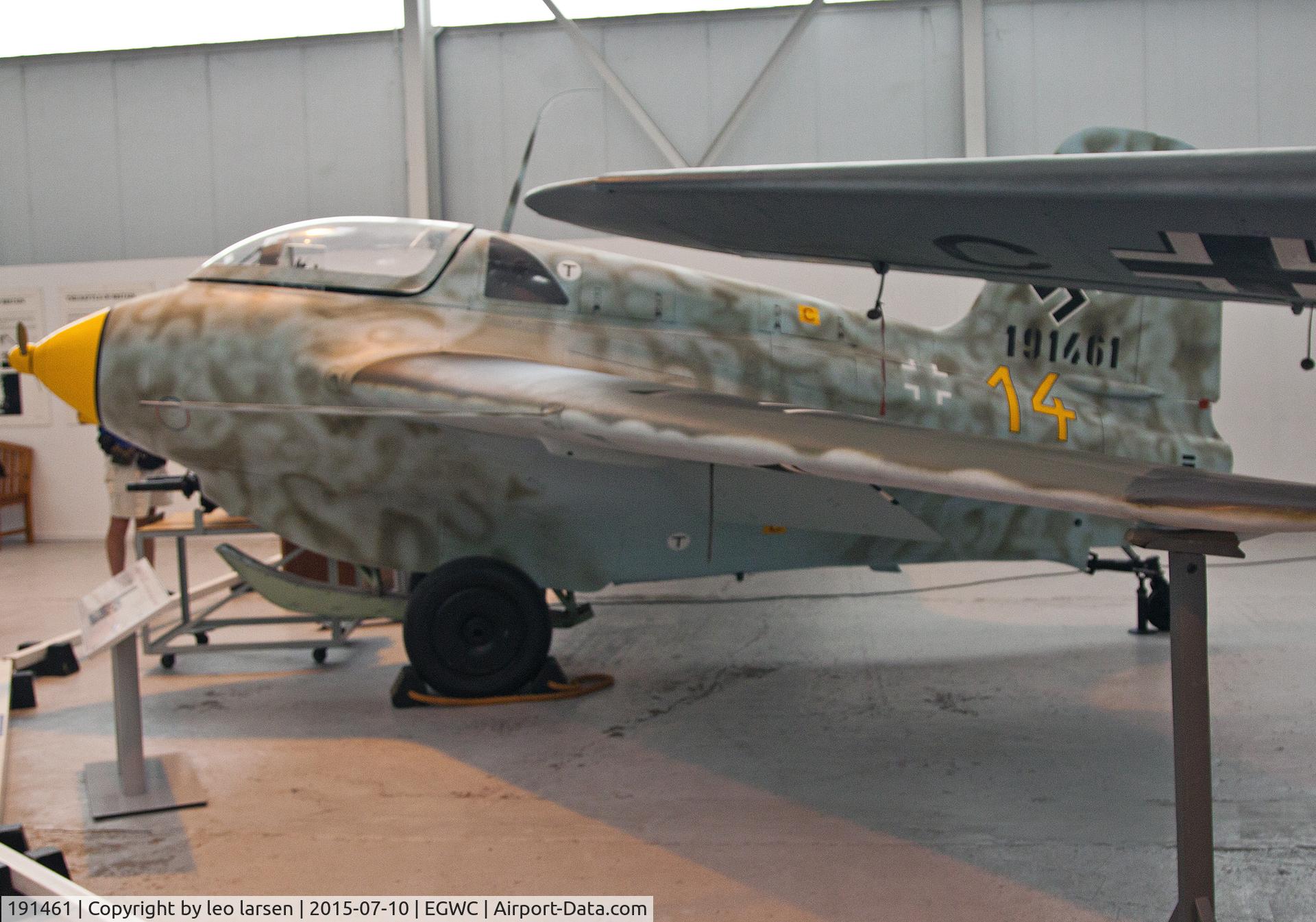 191461, 1945 Messerschmitt Me-163B-1a Komet C/N 191614, Cosford Museum 10.7.2015