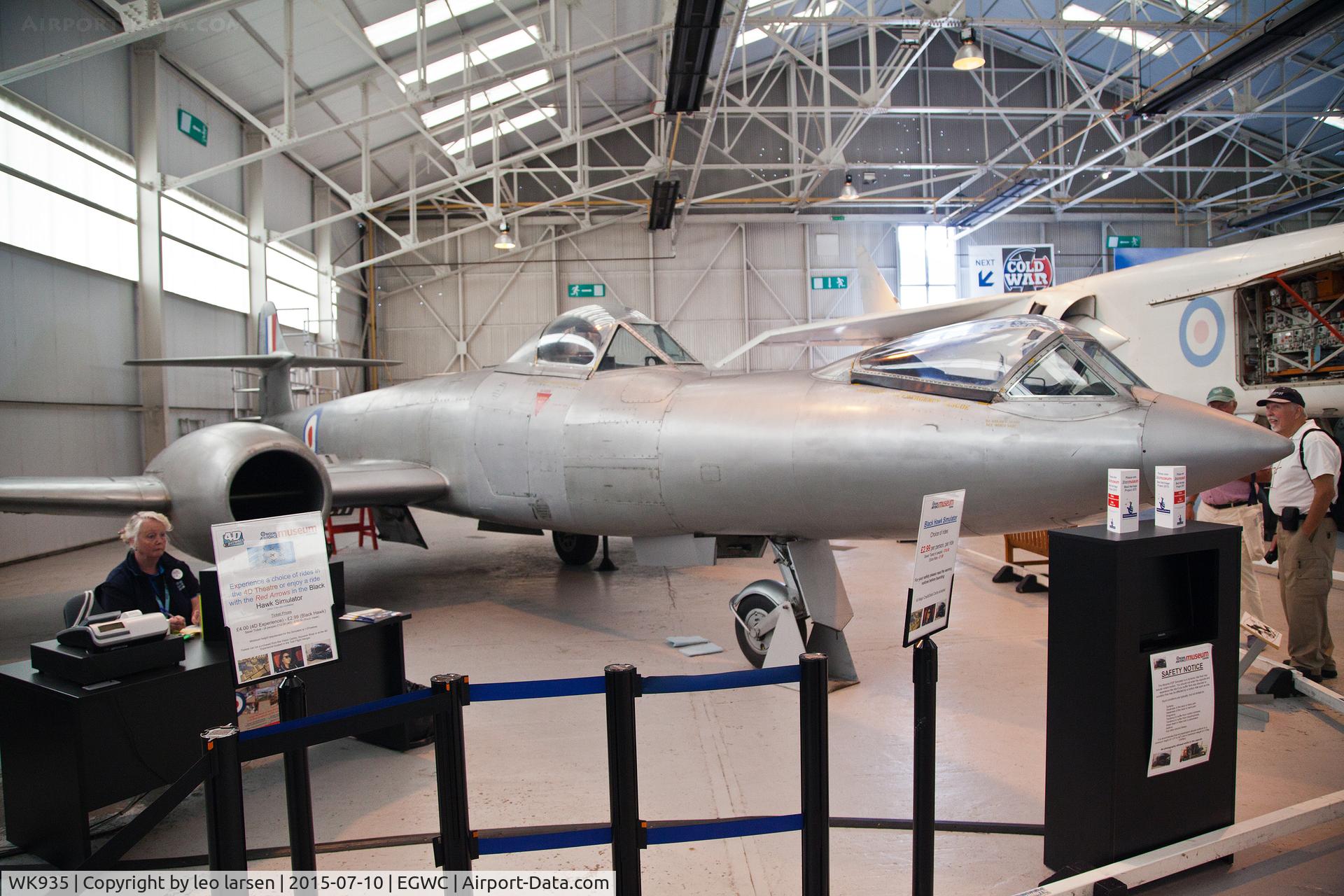 WK935, Gloster Meteor F.8(Mod) C/N Not found WK935, Cosford Museum 10.7.2015
