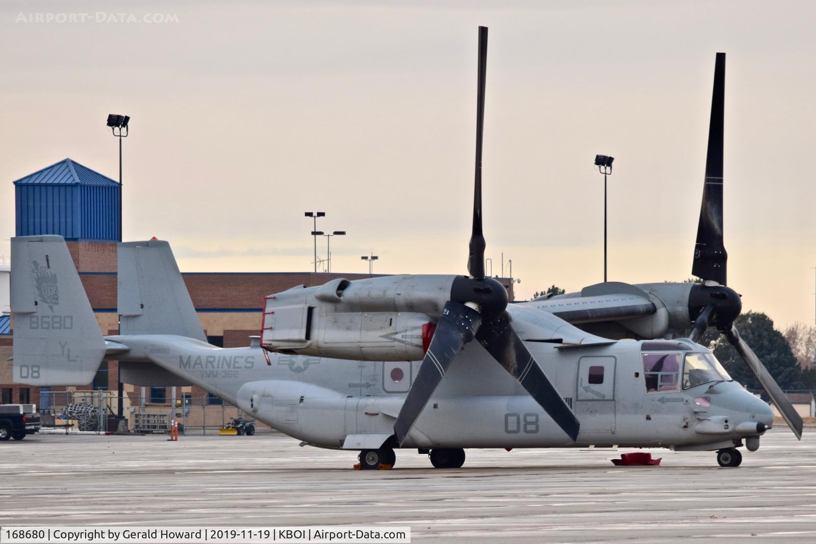 168680, Bell-Boeing MV-22B Osprey C/N D0340, VMM-362 