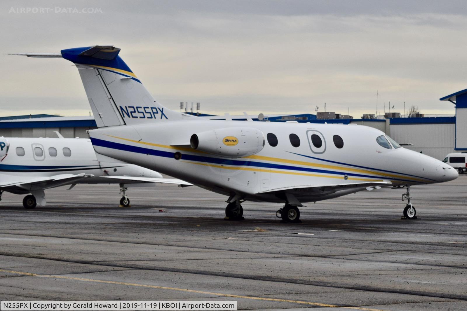N255PX, 2007 Hawker Beechcraft Corp 390 C/N RB-189, Parked on north GA ramp.