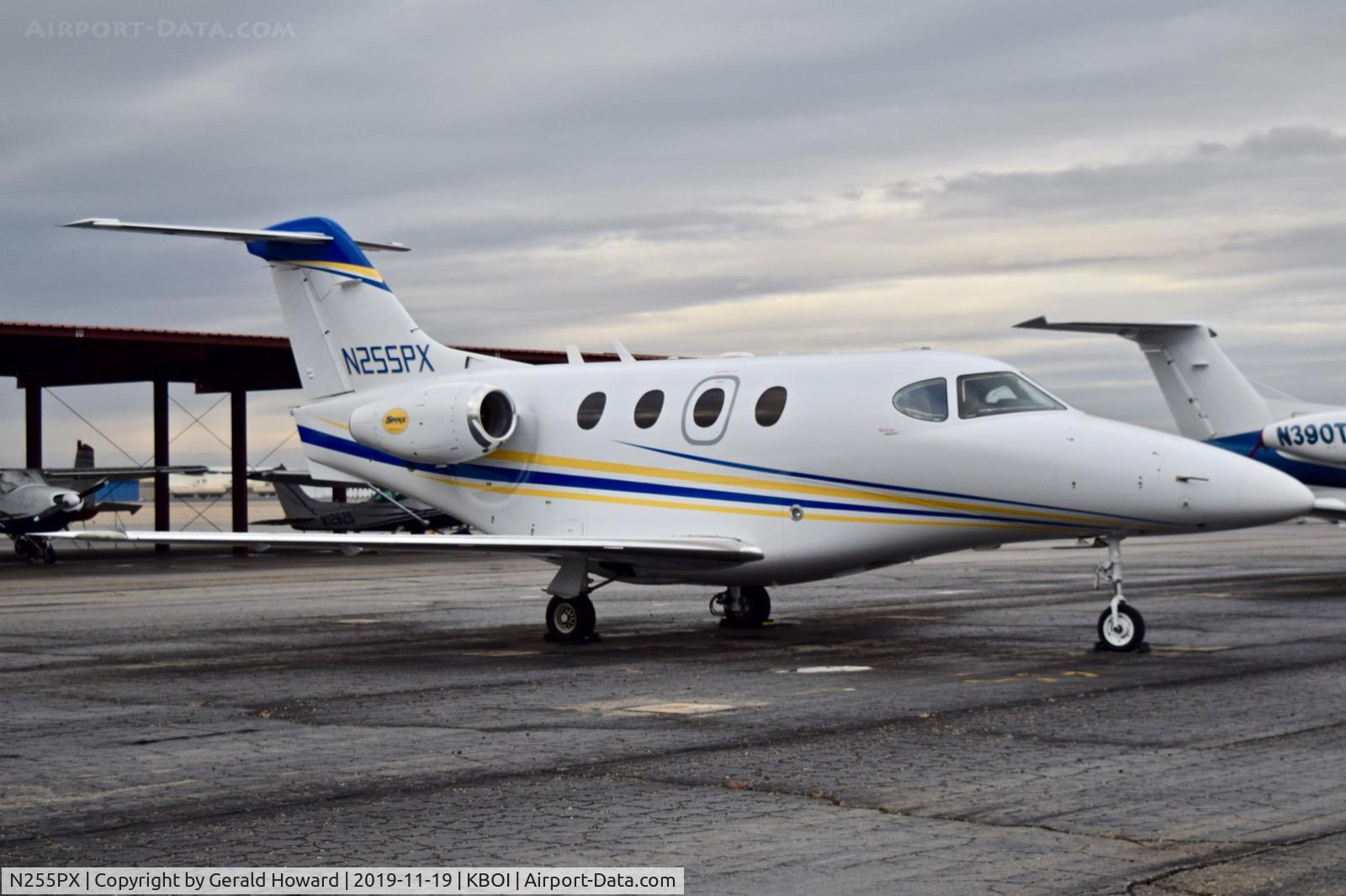N255PX, 2007 Hawker Beechcraft Corp 390 C/N RB-189, Parked on north GA ramp.