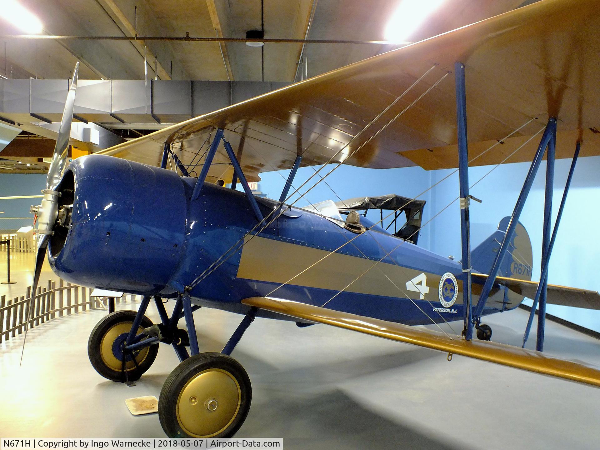 N671H, 1929 Travel Air D-4000 C/N 1266, Travel Air D-4000 at the Science Museum Oklahoma, Oklahoma City OK