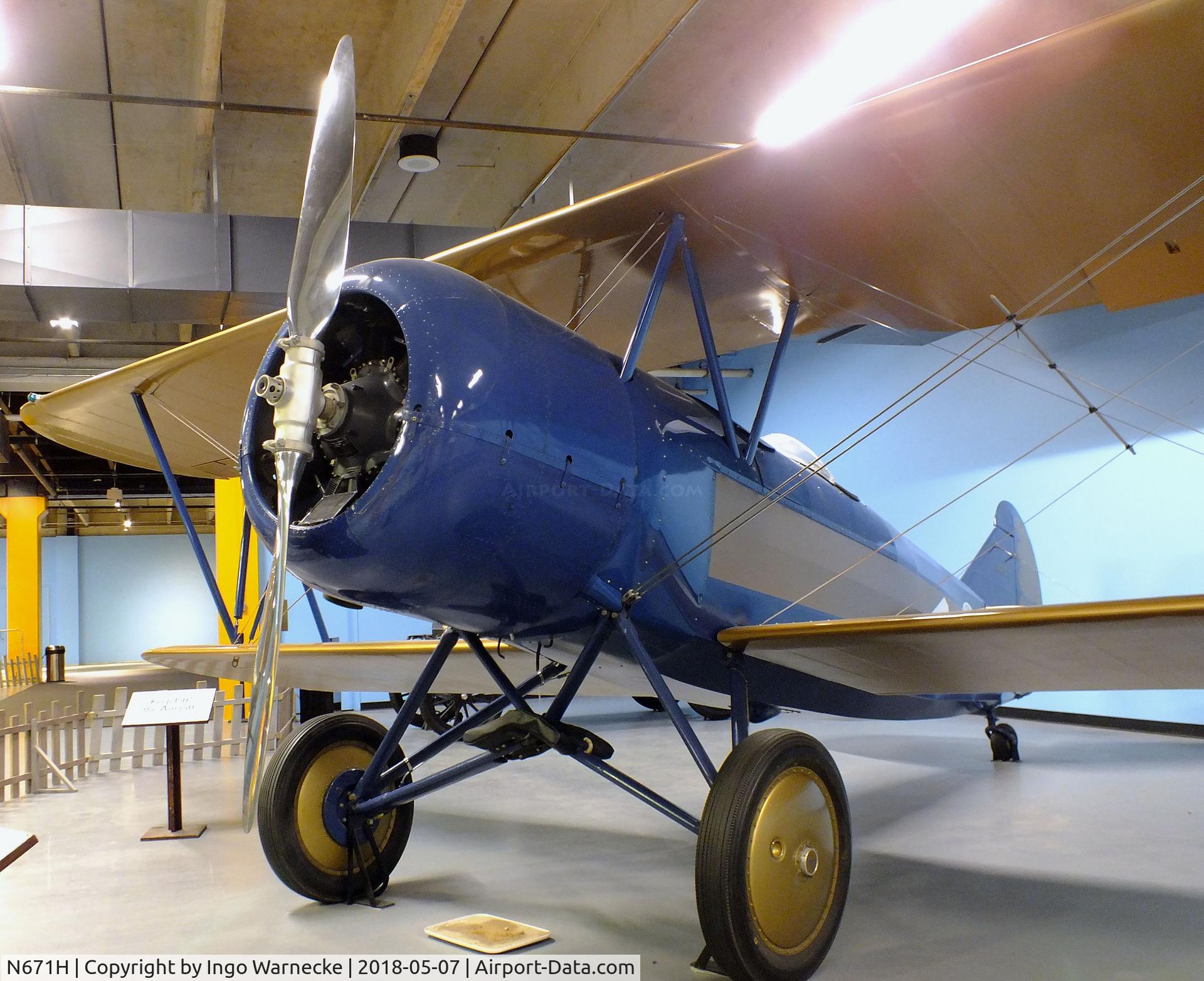 N671H, 1929 Travel Air D-4000 C/N 1266, Travel Air D-4000 at the Science Museum Oklahoma, Oklahoma City OK
