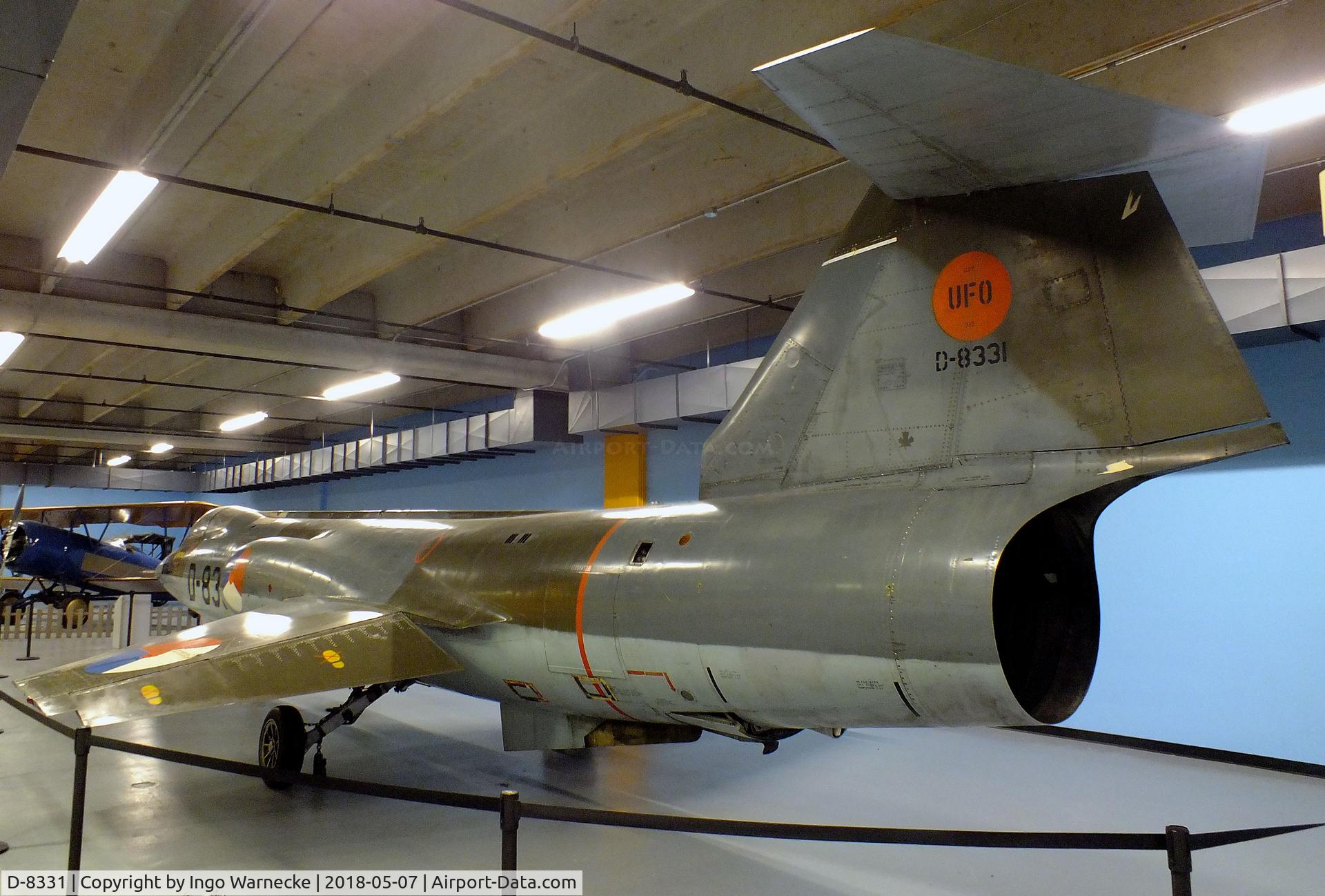 D-8331, Lockheed F-104G Starfighter C/N 683-8331, Lockheed F-104G Starfighter at the Science Museum Oklahoma, Oklahoma City OK