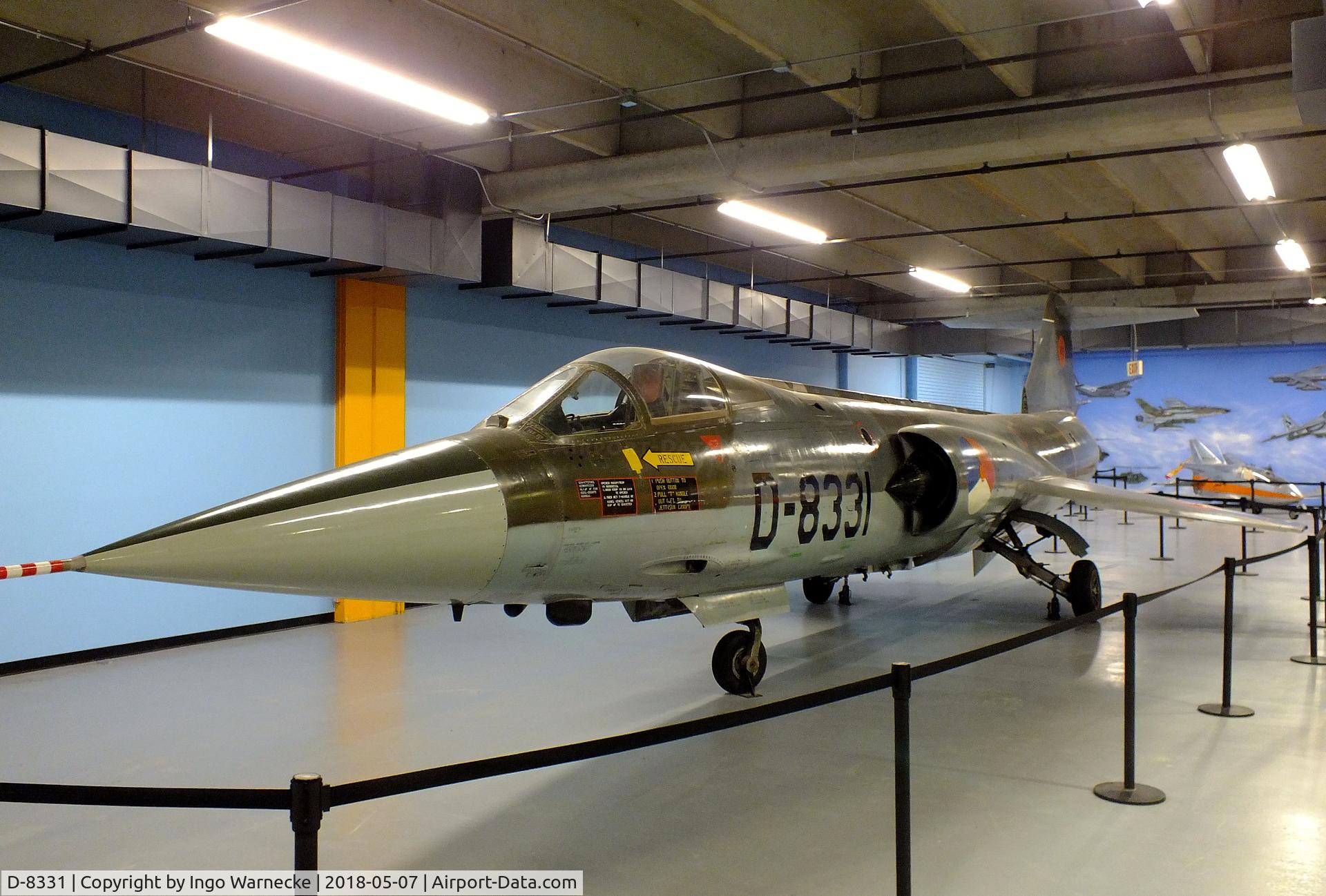 D-8331, Lockheed F-104G Starfighter C/N 683-8331, Lockheed F-104G Starfighter at the Science Museum Oklahoma, Oklahoma City OK