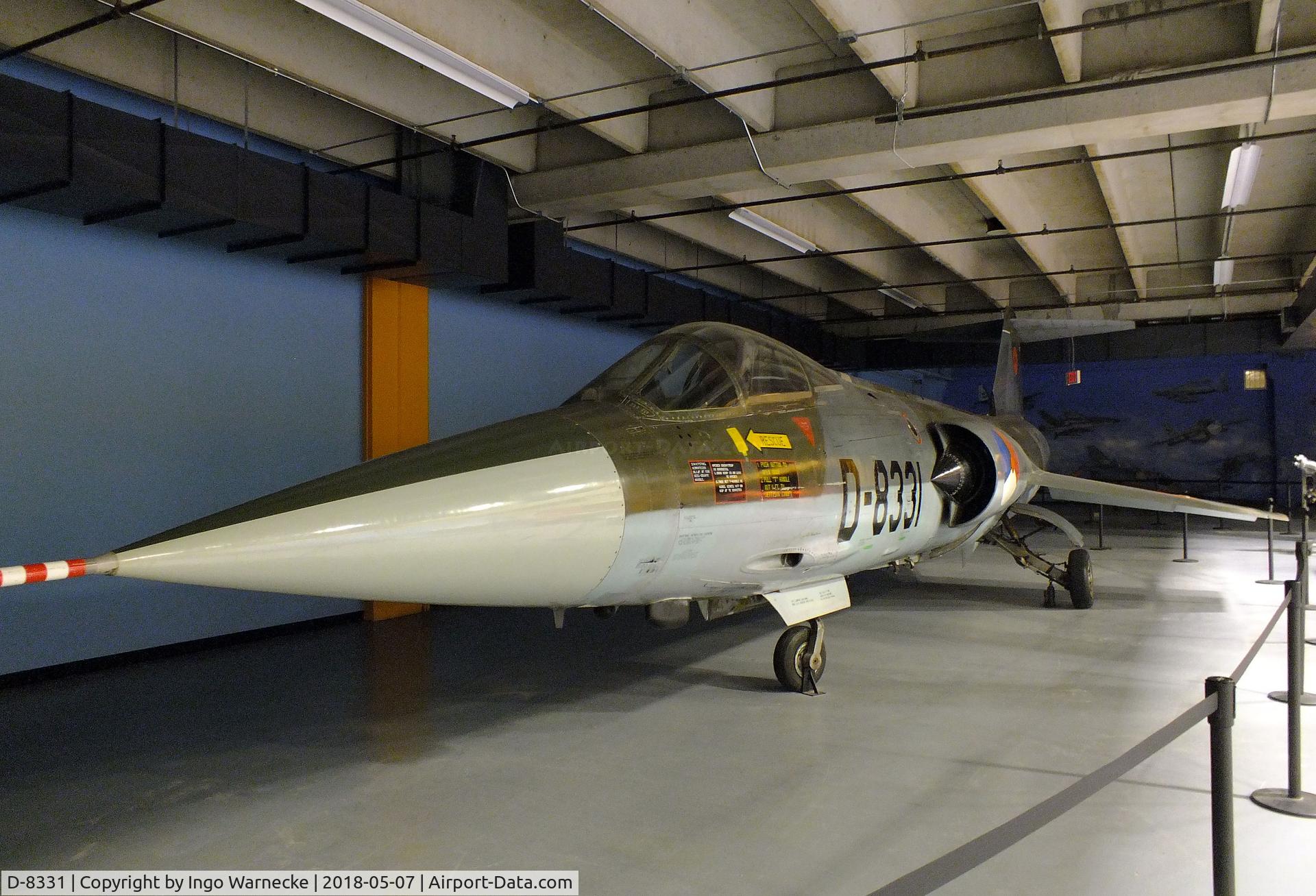 D-8331, Lockheed F-104G Starfighter C/N 683-8331, Lockheed F-104G Starfighter at the Science Museum Oklahoma, Oklahoma City OK