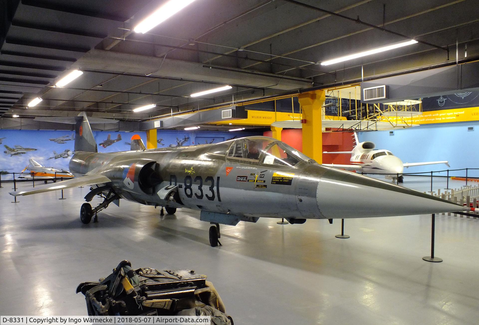 D-8331, Lockheed F-104G Starfighter C/N 683-8331, Lockheed F-104G Starfighter at the Science Museum Oklahoma, Oklahoma City OK