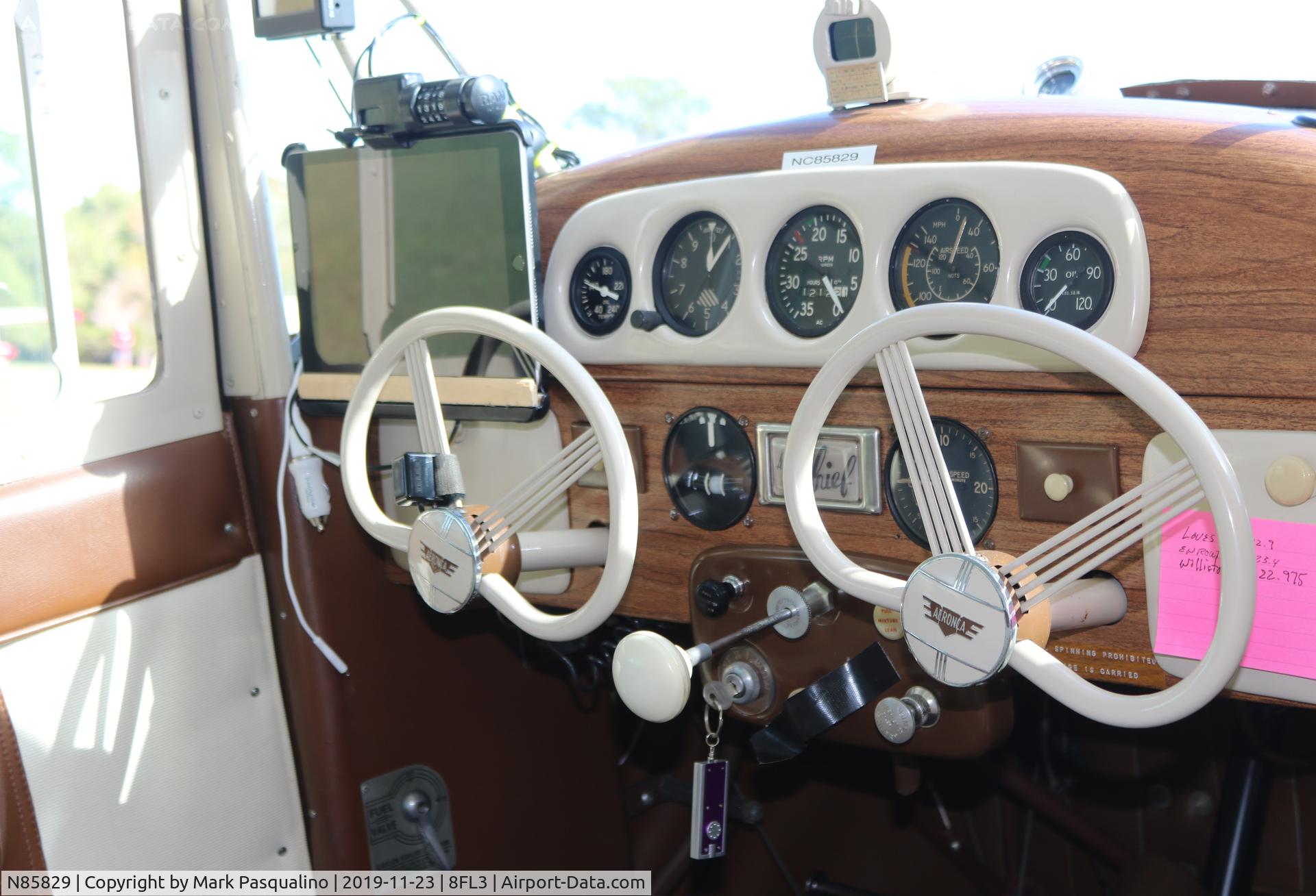 N85829, 1946 Aeronca 11AC Chief C/N 11AC-239, Aeronca 11AC