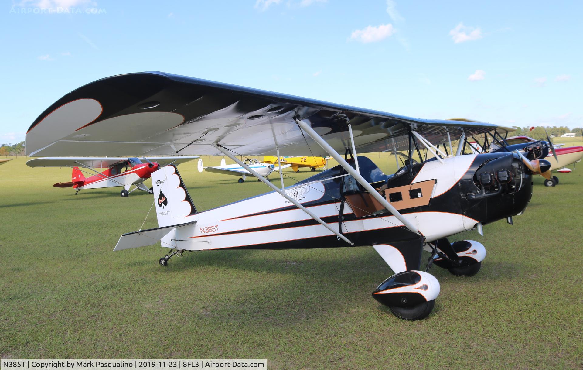 N385T, 1980 Corben Baby Ace Model D C/N WE-703, Corben Baby Ace Model D