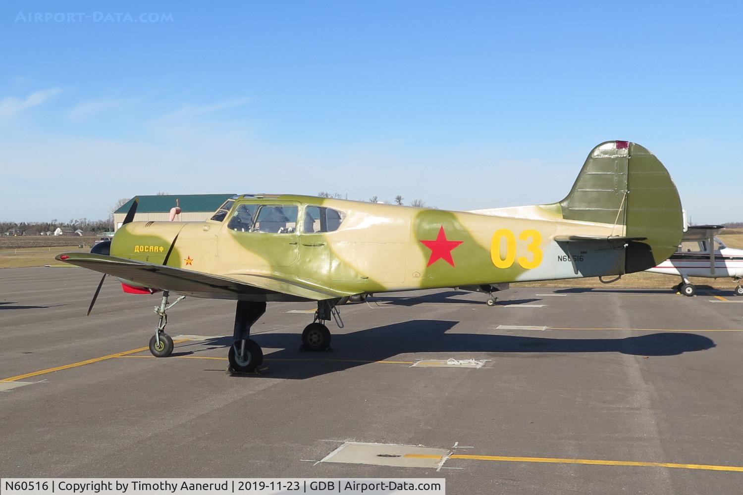 N60516, 1977 Yakovlev Yak-18T C/N 7200315, 1977 Yakovlev Yak-18T, c/n: 7200315