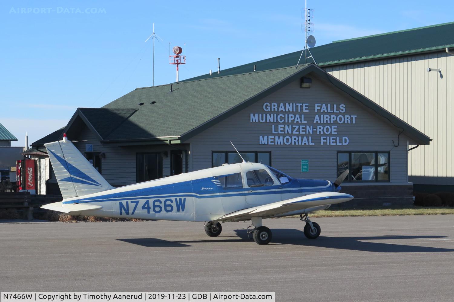 N7466W, 1963 Piper PA-28-180 C/N 28-1369, 1963 Piper PA-28-180, c/n: 28-1369
