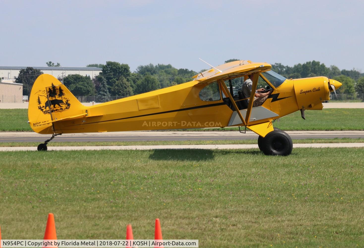 N954PC, 1954 Piper PA-18-135 Super Cub C/N 18-3270, PA-18