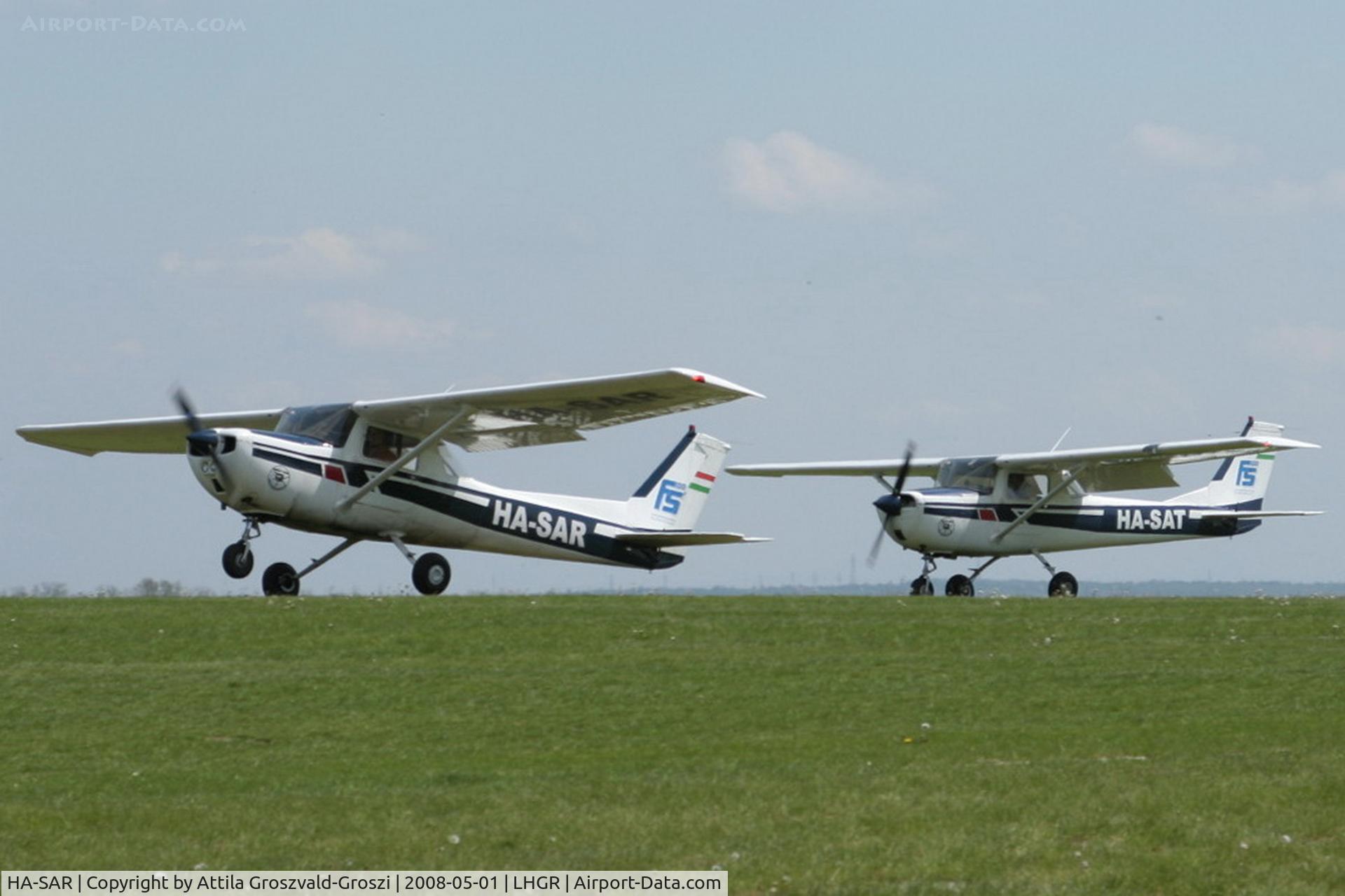 HA-SAR, 1974 Reims F150L C/N 1064, LHGR - Gyuró Airport, Hungary