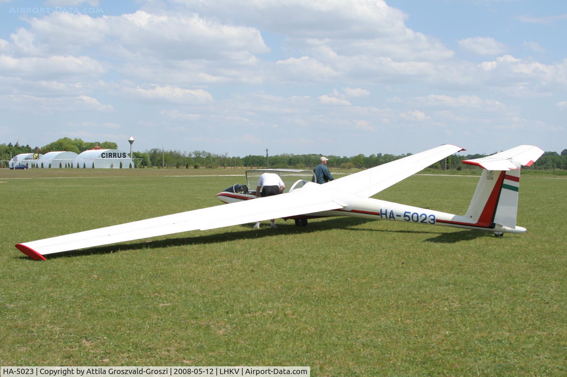 HA-5023, 1981 ICA-Brasov IS-28B2 C/N 329, LHKV - Kaposujlak Airport, Hungary