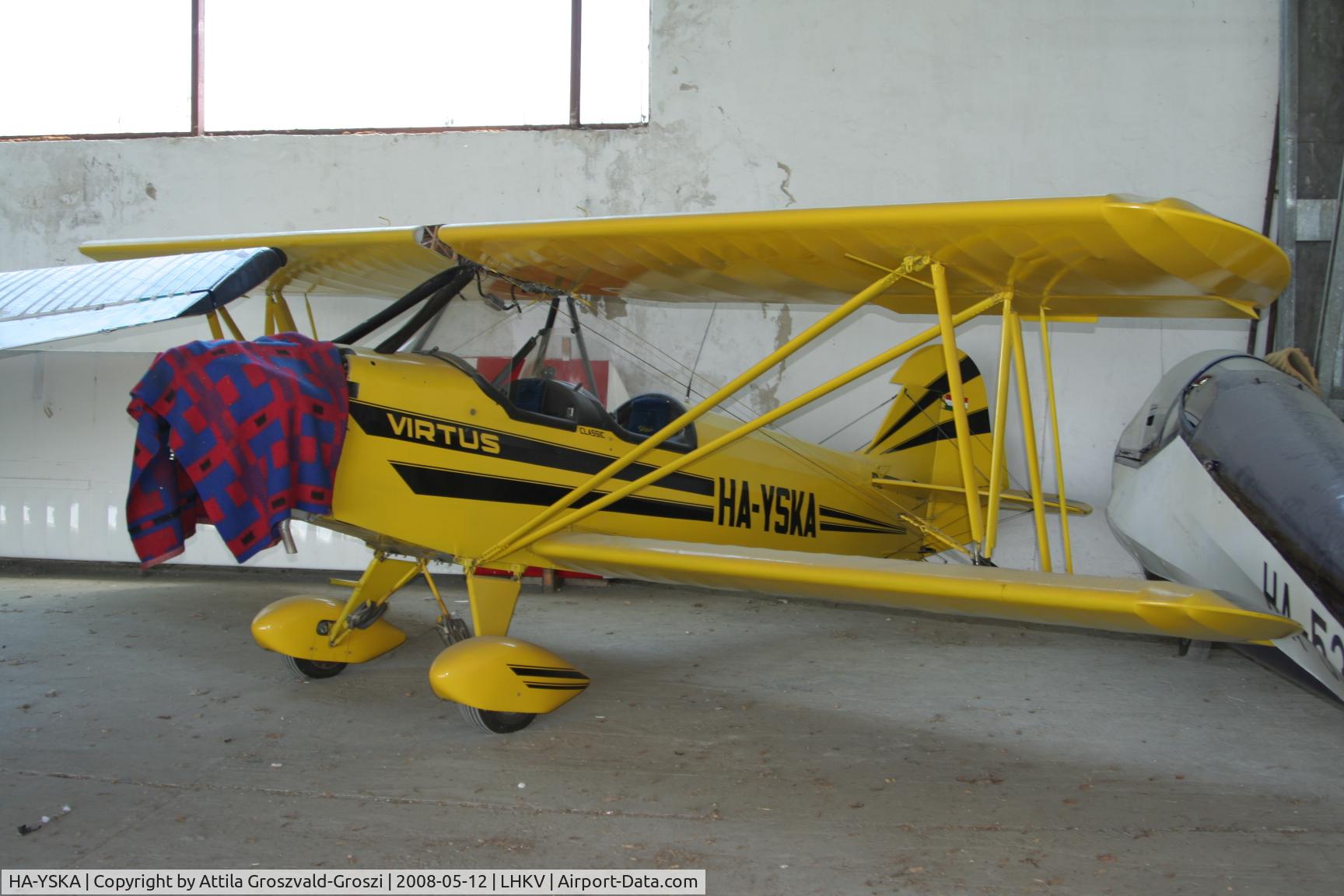 HA-YSKA, 2001 Fisher Classic C/N H001, LHKV - Kaposujlak Airport, Hungary