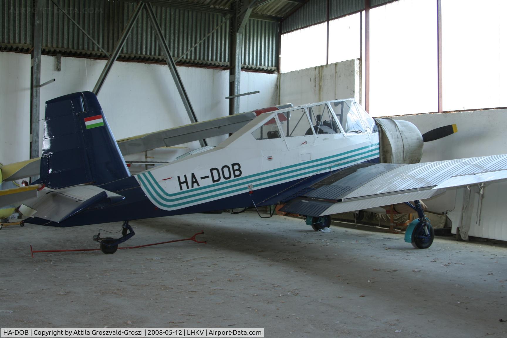 HA-DOB, 1972 Let Z-37A-2 Cmelak Parka C/N 16-02, LHKV - Kaposujlak Airport, Hungary