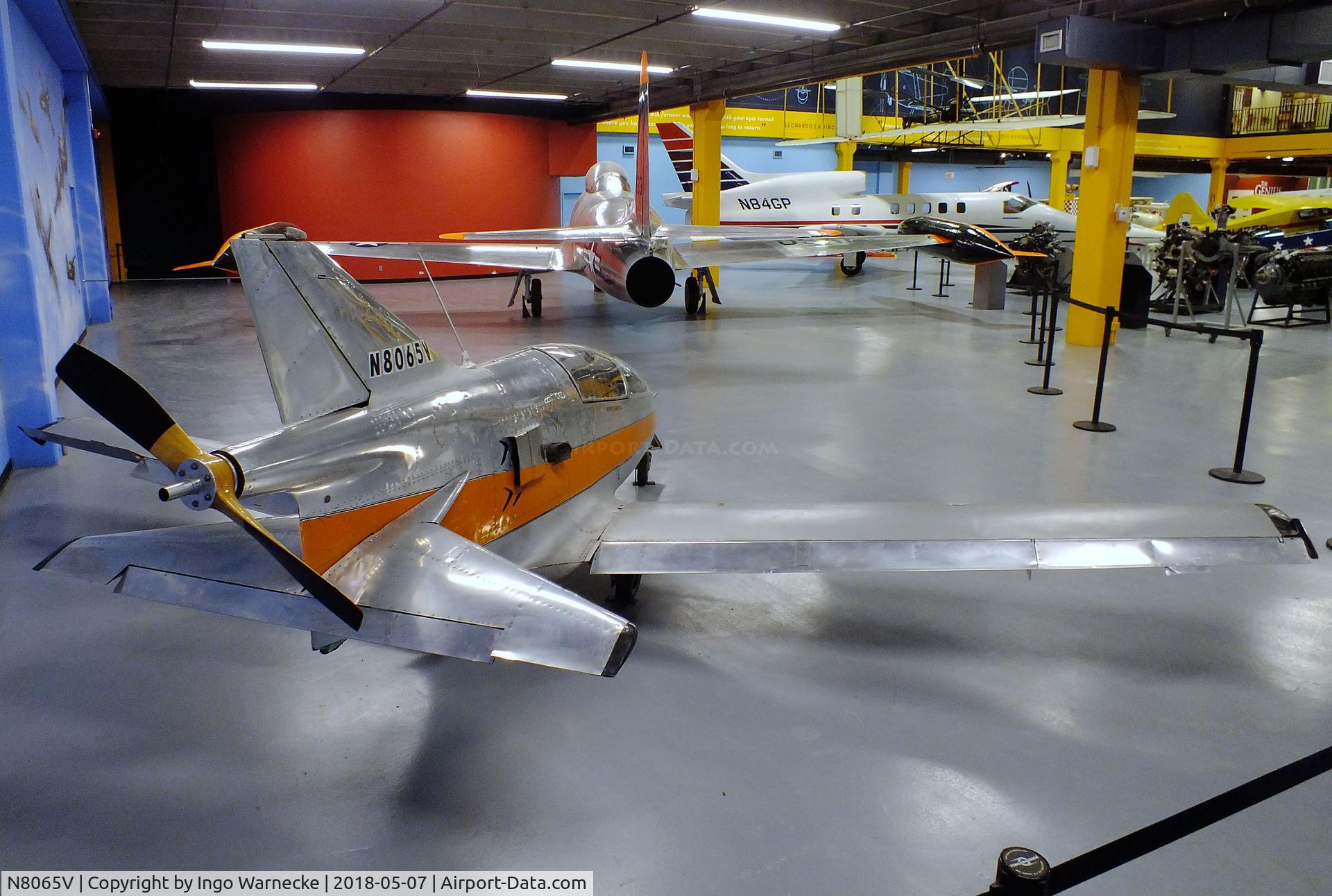 N8065V, 1980 Bede BD-5B C/N 673, Bede (Brizius, Chester L) BD-5B at the Science Museum Oklahoma, Oklahoma City OK