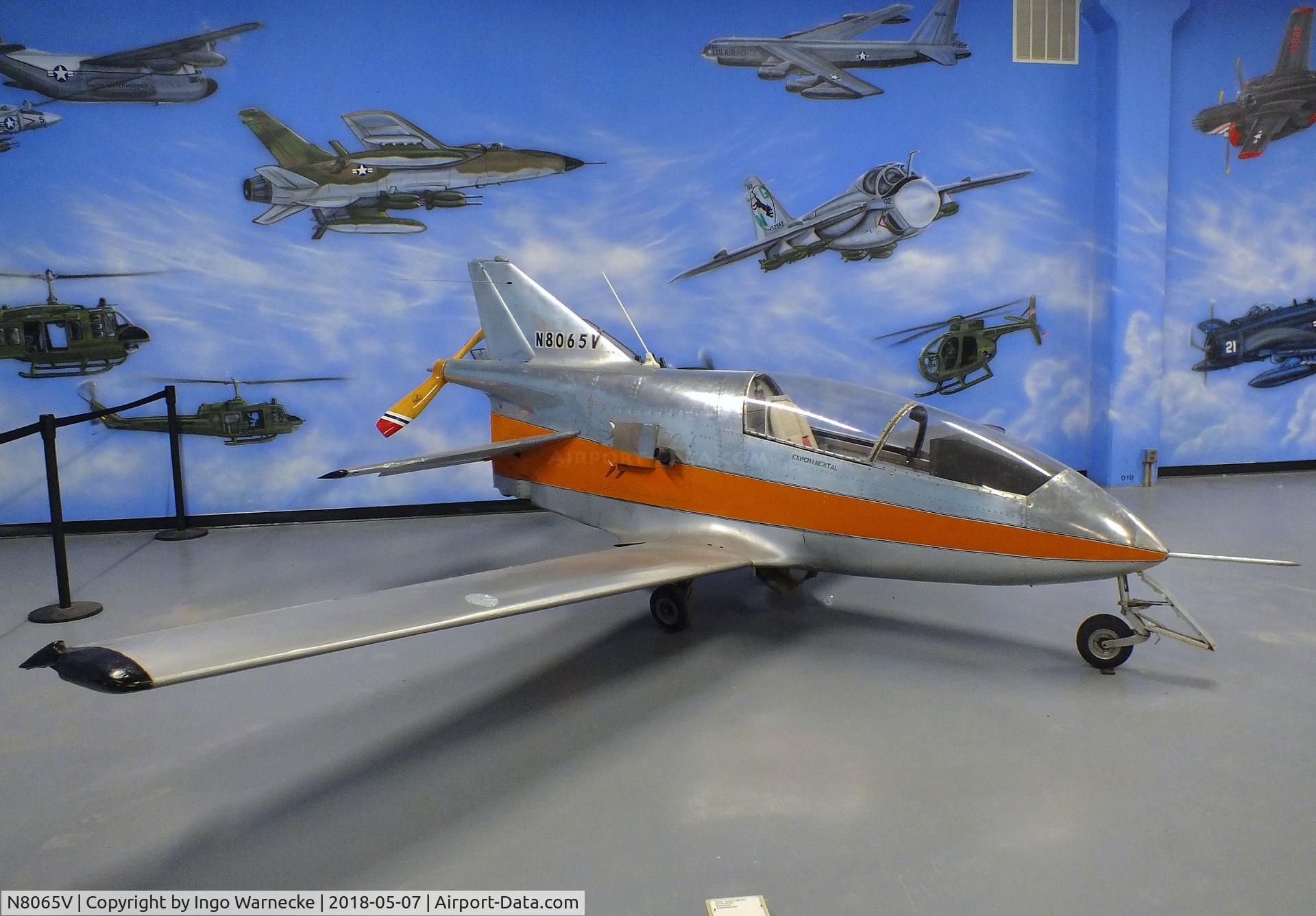 N8065V, 1980 Bede BD-5B C/N 673, Bede (Brizius, Chester L) BD-5B at the Science Museum Oklahoma, Oklahoma City OK