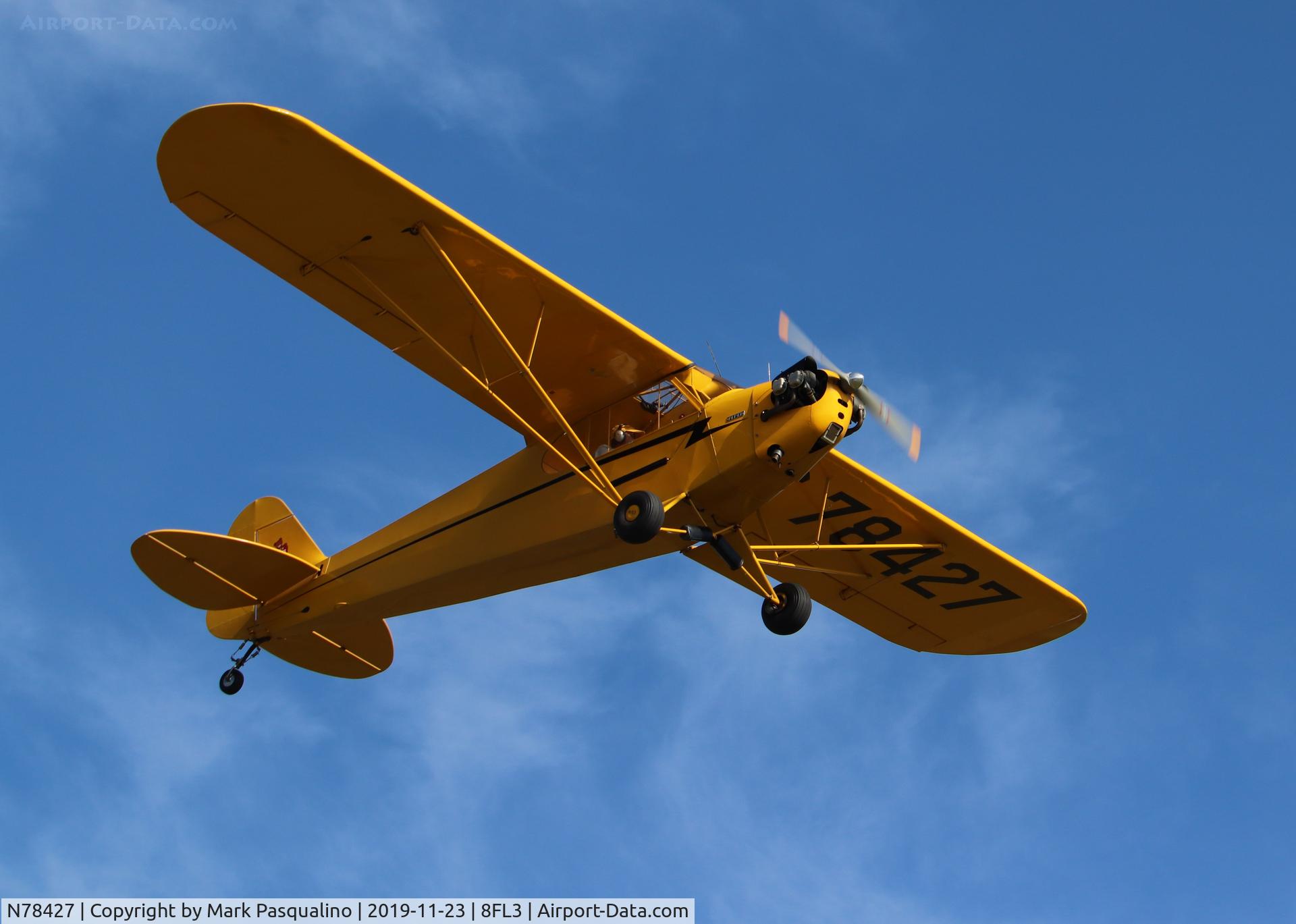 N78427, 1947 Piper J3C-65 Cub C/N 23168, Piper J3C-65