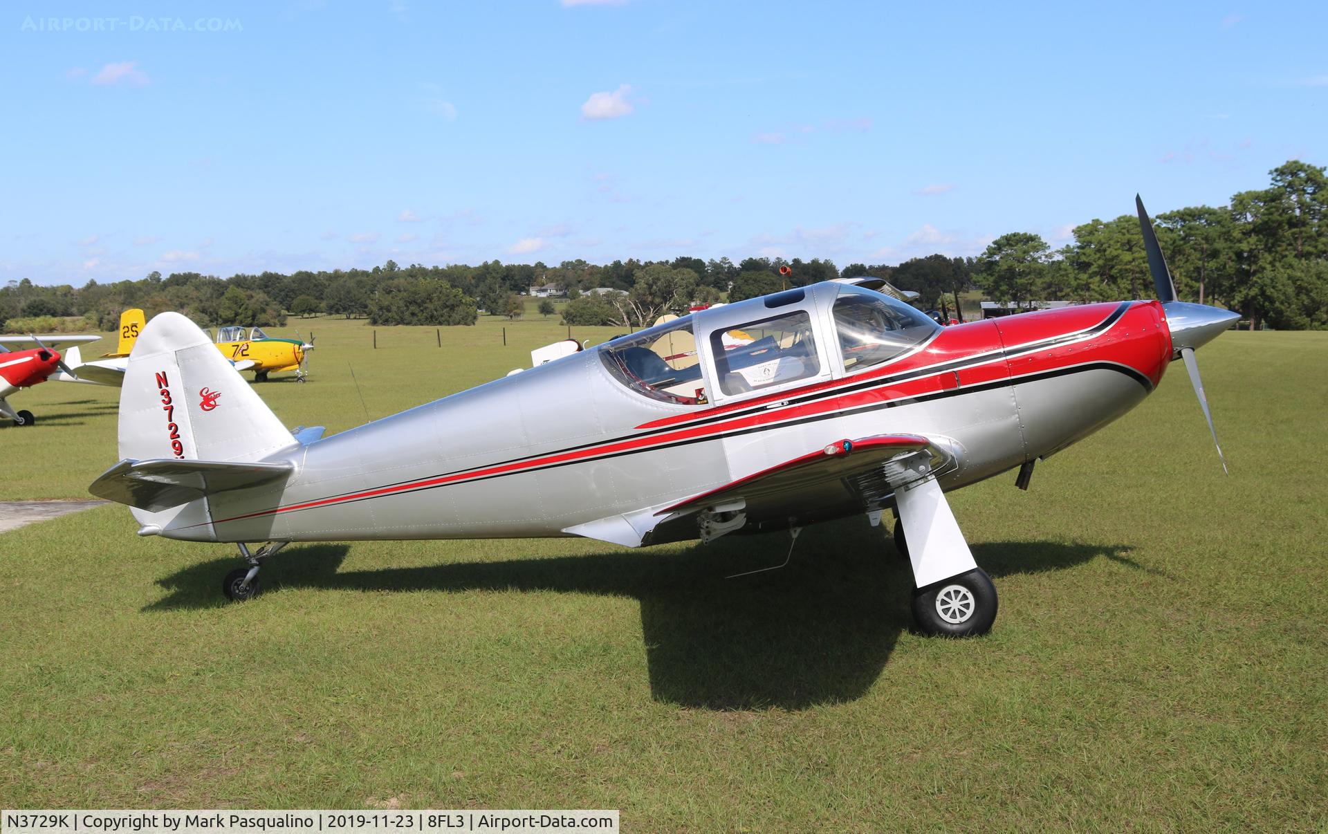 N3729K, 1946 Globe GC-1B Swift C/N 1422, Globe GC-1B