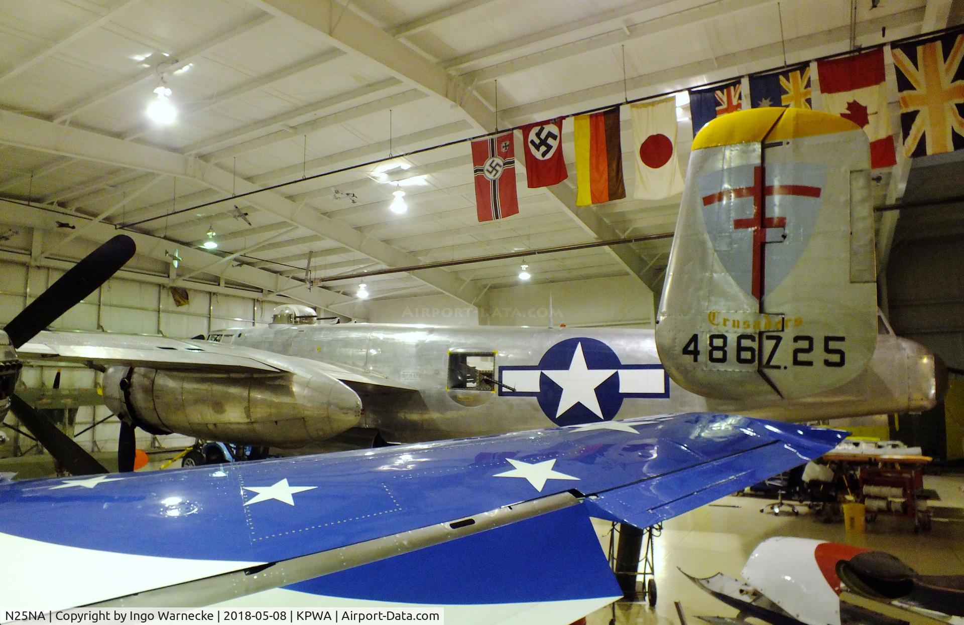 N25NA, 1944 North American B-25J Mitchell Mitchell C/N 108-47479, North American B-25J Mitchell at the Oklahoma Museum of Flying, Oklahoma City OK