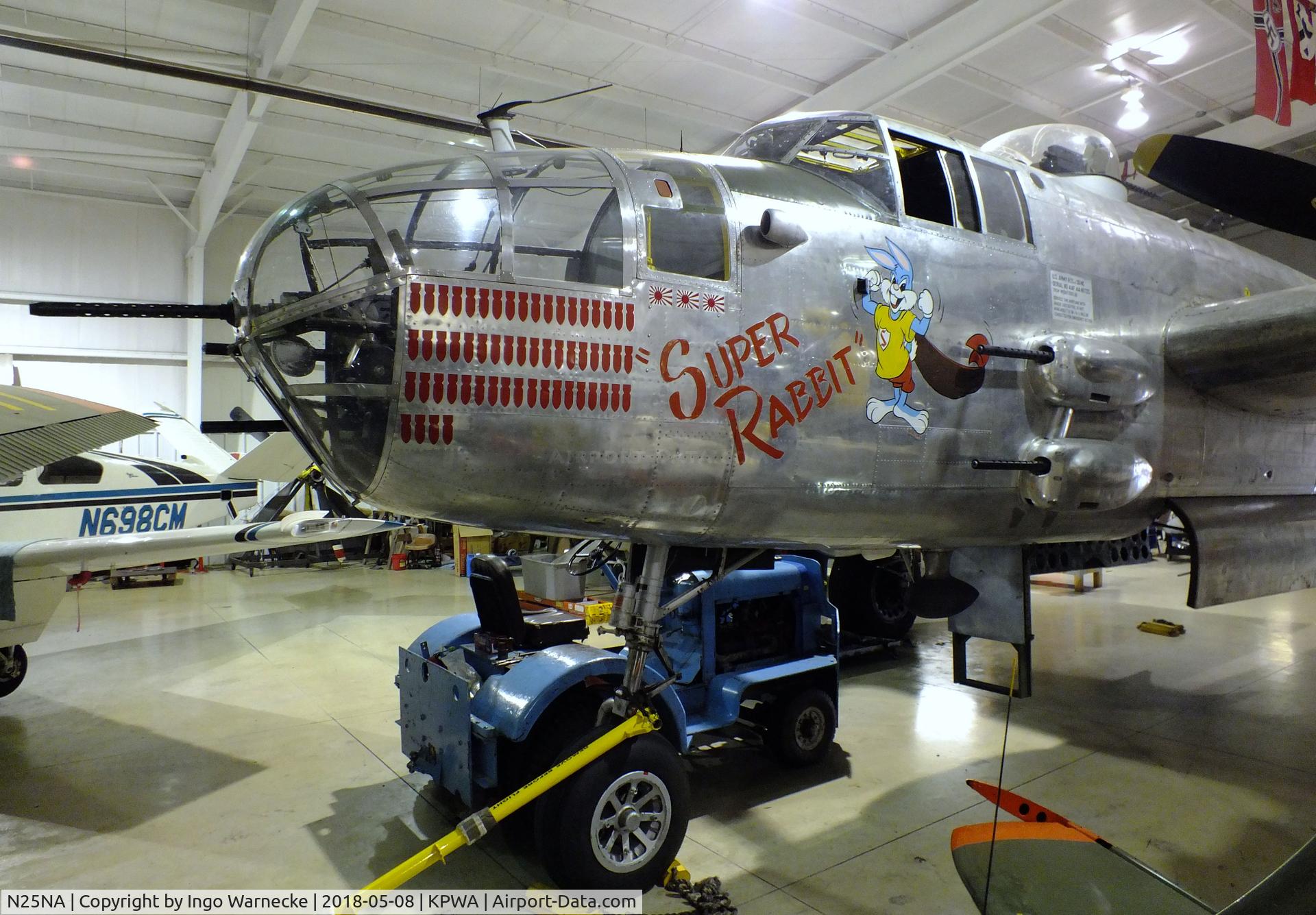 N25NA, 1944 North American B-25J Mitchell Mitchell C/N 108-47479, North American B-25J Mitchell at the Oklahoma Museum of Flying, Oklahoma City OK