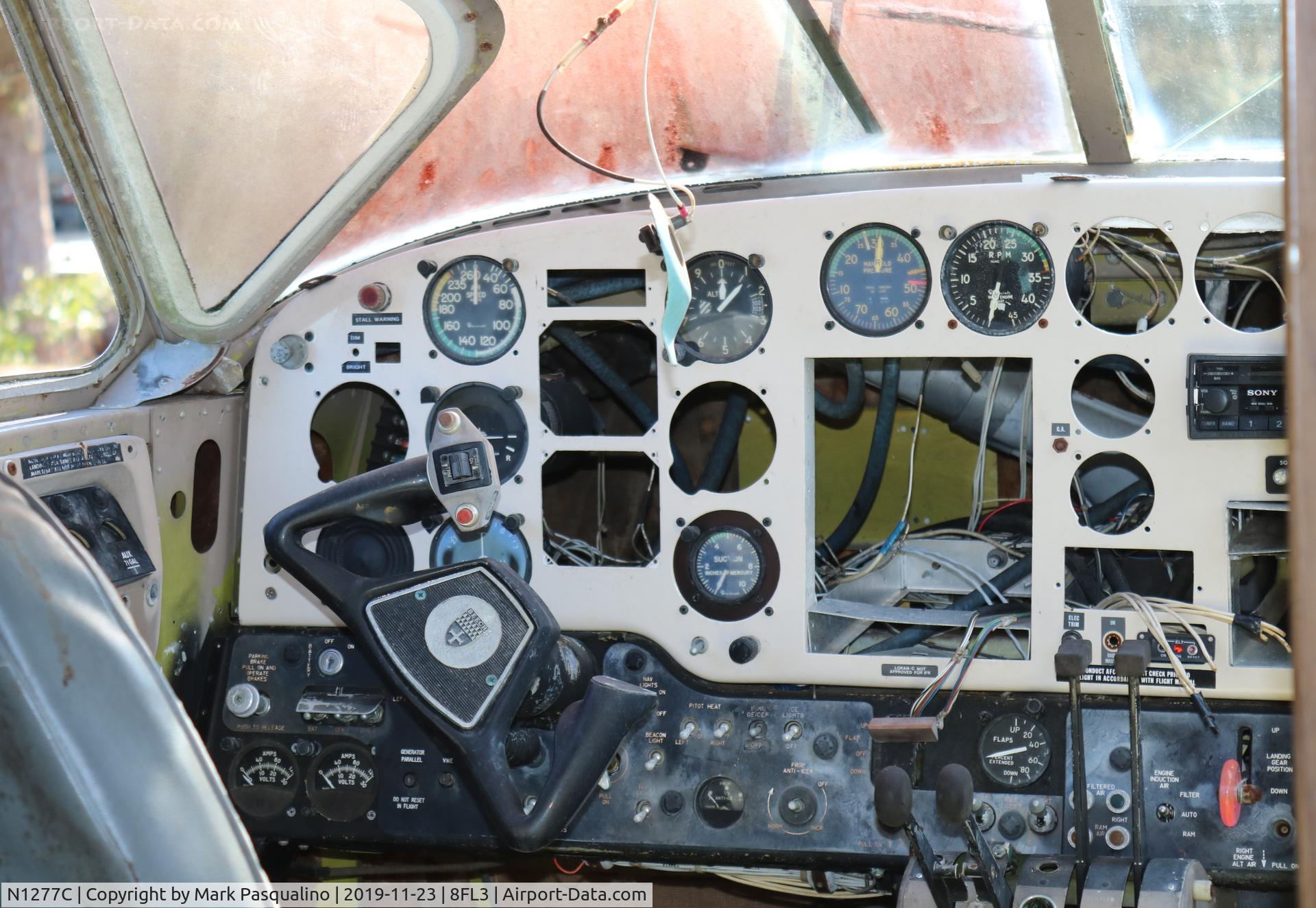 N1277C, 1961 Beech 65 C/N LC-114, Beech 65