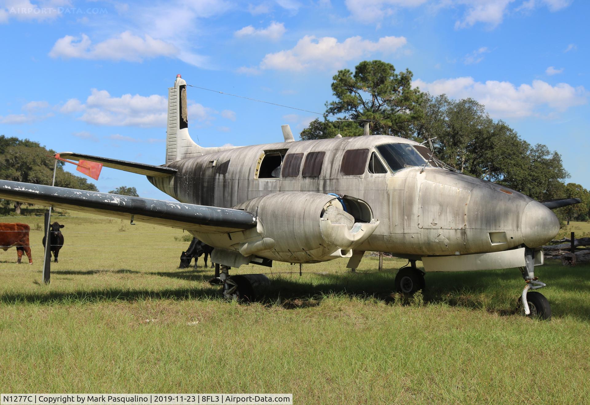 N1277C, 1961 Beech 65 C/N LC-114, Beech 65