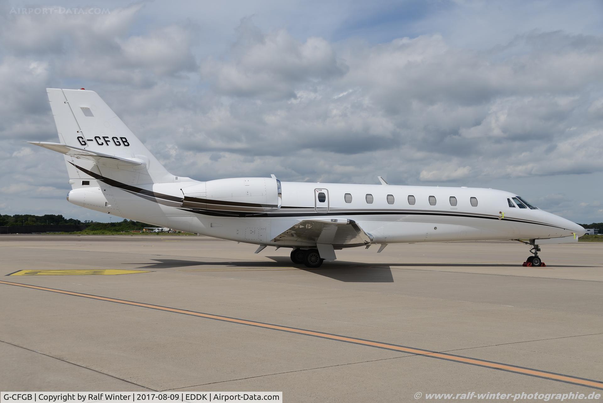 G-CFGB, 2008 Cessna 680 Citation Sovereign C/N 680-0234, Cessna 680 Citation Sovereign - Keepflying LLC - 680-0234 - G-CFGB - 09.08.2017 - CGN
