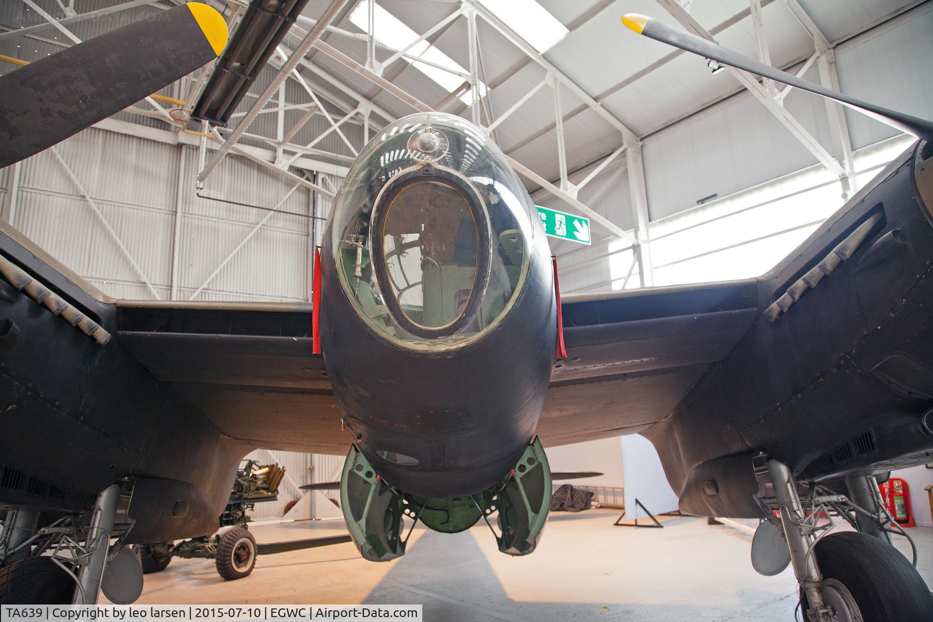 TA639, 1945 De Havilland DH-98 Mosquito TT.35 C/N Not found TA639, Cosford Museum 10.7.2015