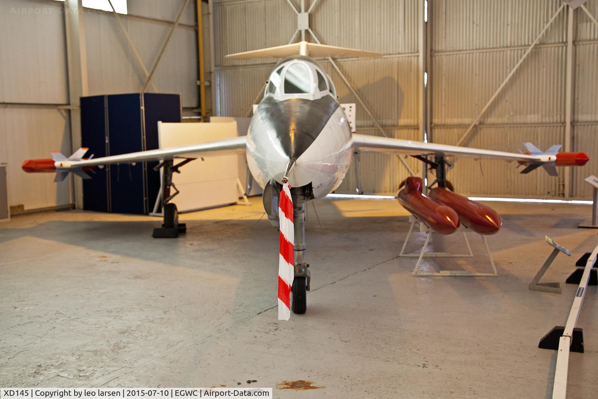XD145, Saunders-Roe SR53 C/N Not found XD145, Cosford Museum 10.7.2015