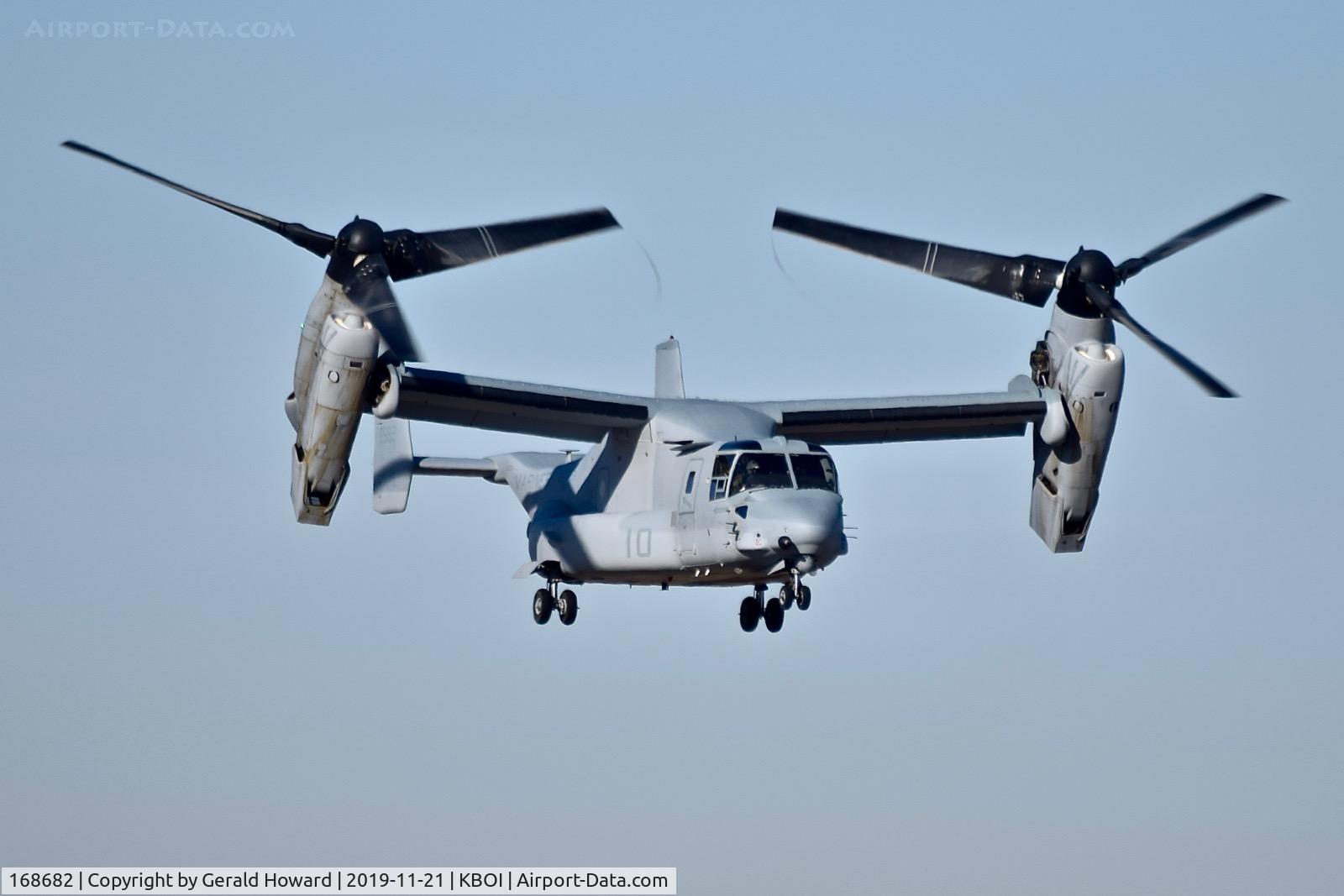 168682, Bell-Boeing MV-22B Osprey C/N Not found 168682, Take off from 10R. VMM-362 