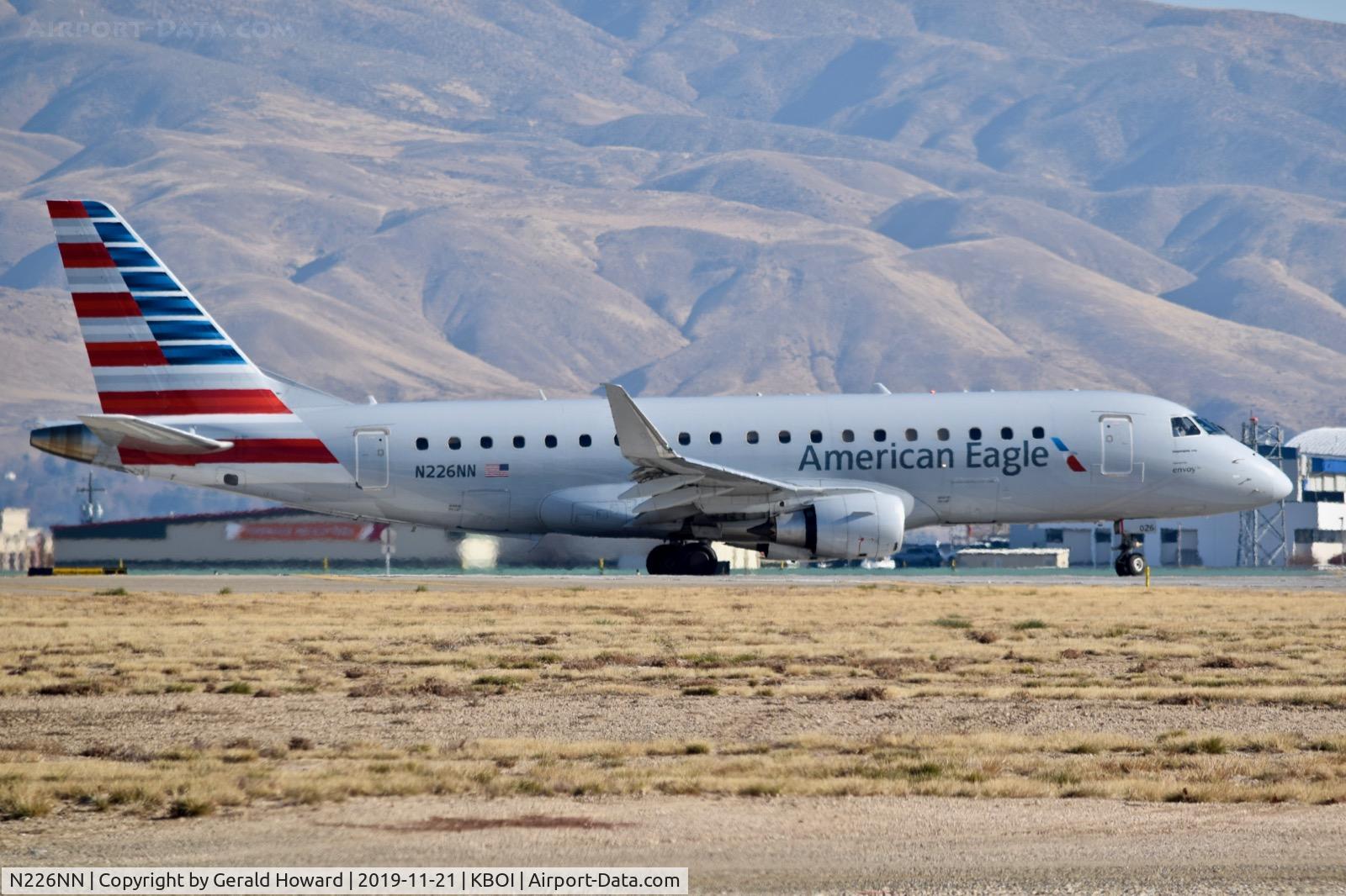 N226NN, 2016 Embraer 175LR (ERJ-170-200LR) C/N 17000540, In position on 10R.