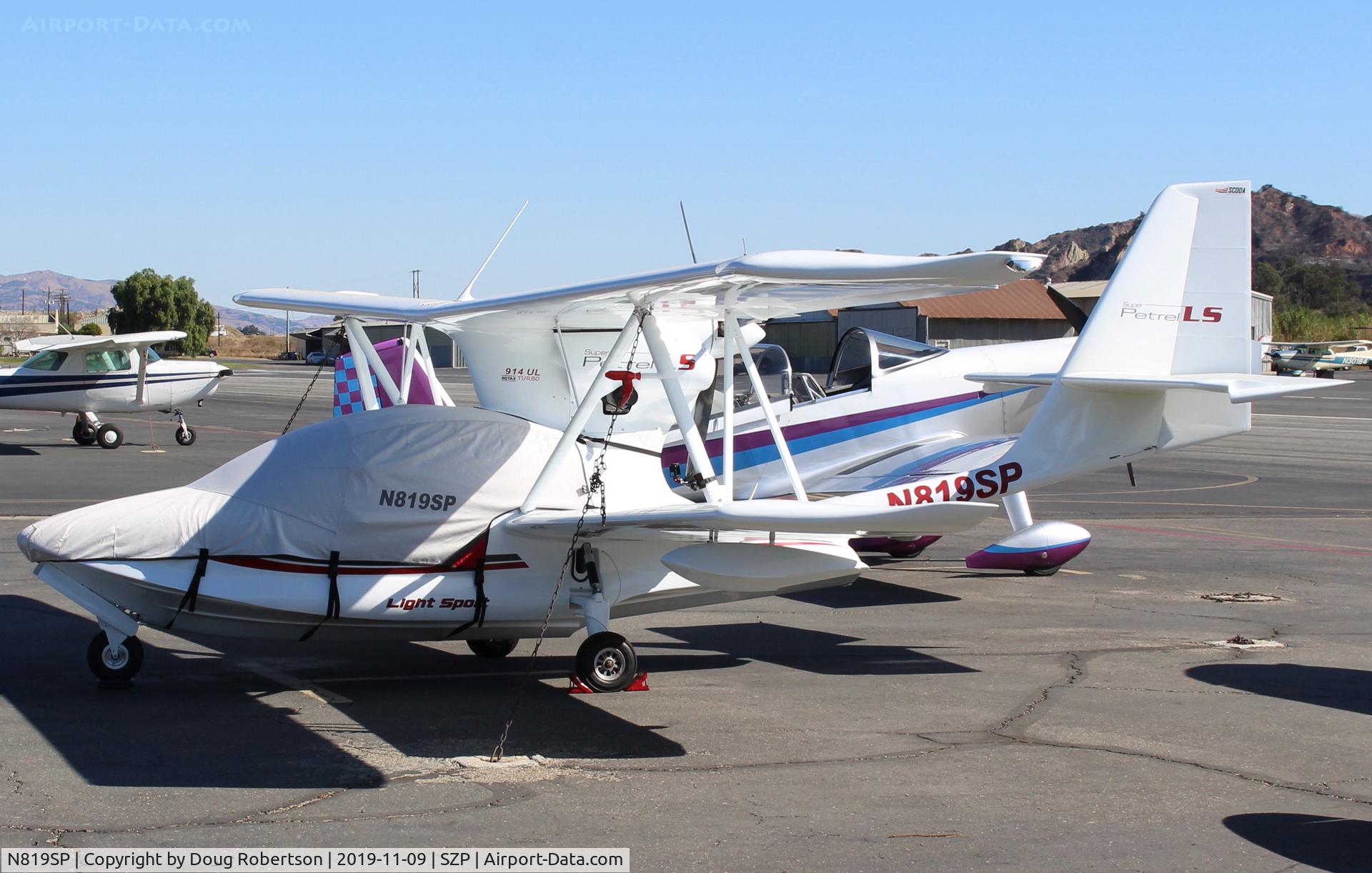 N819SP, 2018 Scoda Aeronautica Super Petrel LS C/N S0360, 2018 Scoda Aeronautica LTDA, Rotax 914 pusher, Amphibian LSA