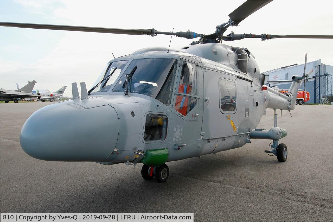 810, Westland Lynx HAS.4(FN) C/N 283, Westland Lynx HAS.4(FN), Static display, Morlaix-Ploujean airport (LFRU-MXN) air show 2019