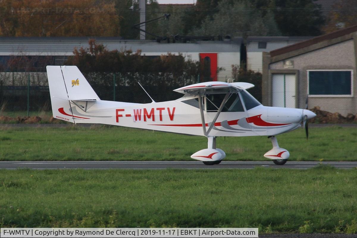 F-WMTV, 2019 Lambert Mission M108 C/N 009, Test Flights at Wevelgem.