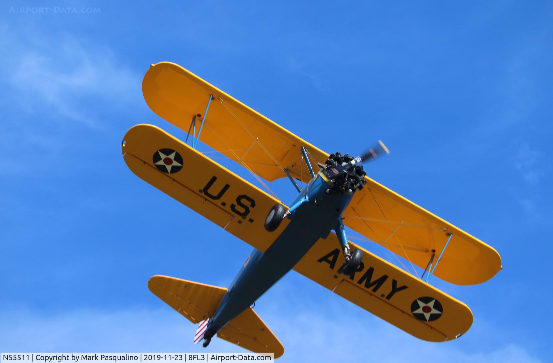 N55511, 1942 Boeing A75N1(PT17) C/N 75-4231, Stearman