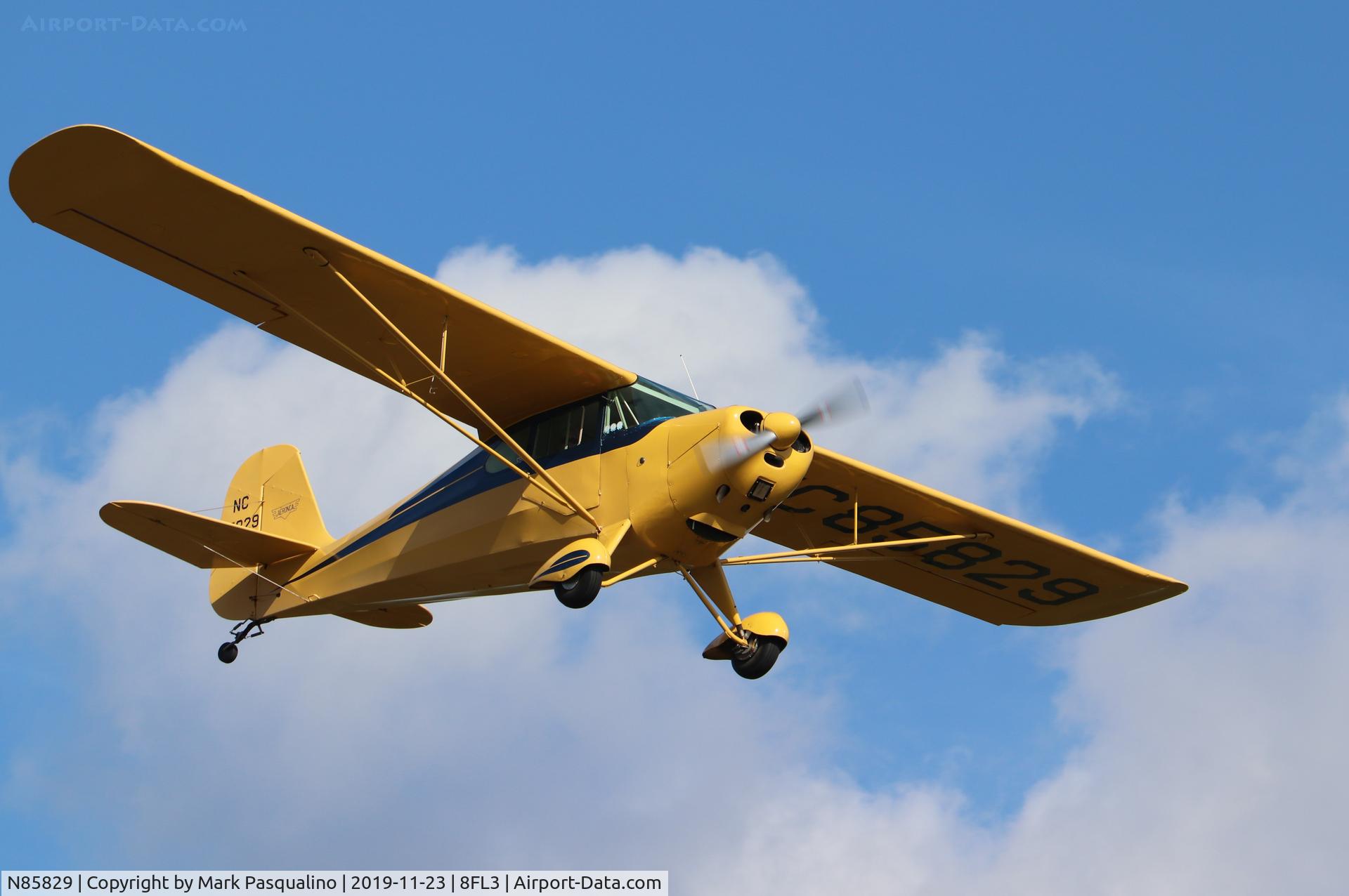 N85829, 1946 Aeronca 11AC Chief C/N 11AC-239, Aeronca 11AC