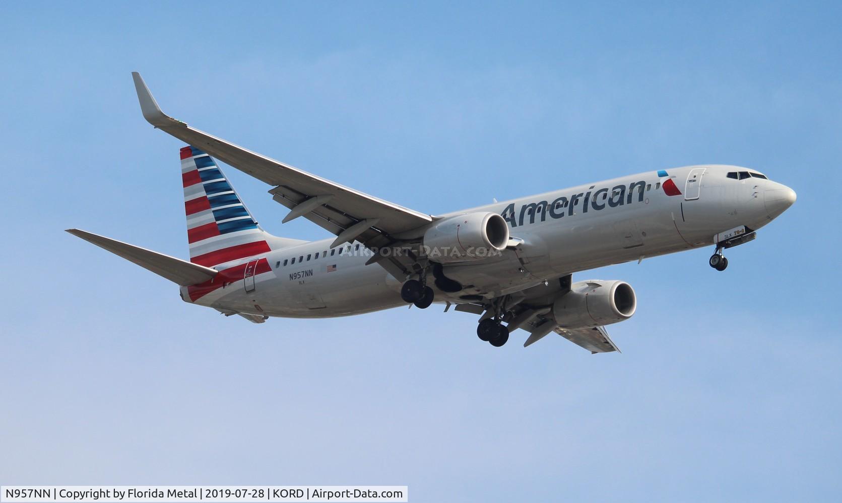 N957NN, 2014 Boeing 737-823 C/N 31202, American