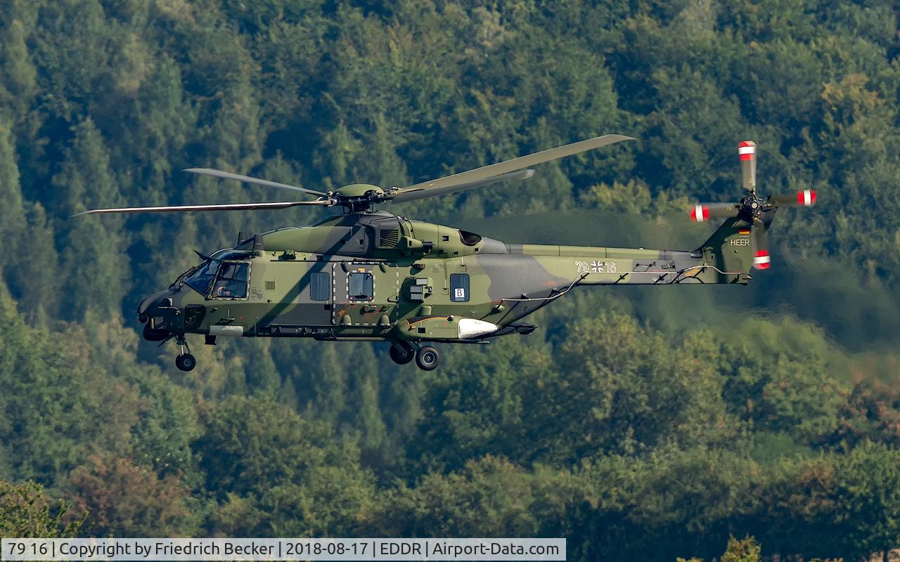 79 16, NHI NH-90 TTH Caiman Caiman C/N TGEE16/GEAF23, departure via RW27
