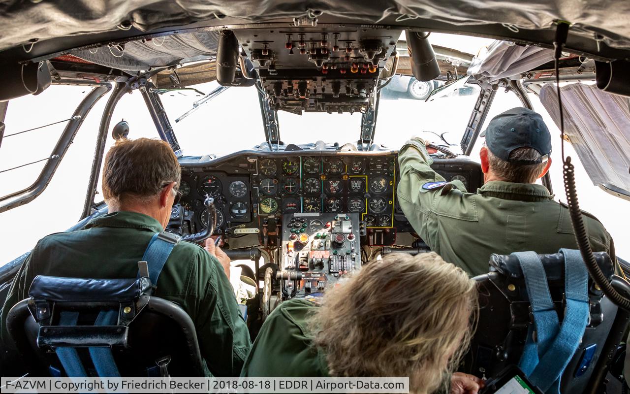 F-AZVM, 1956 Nord N-2501F Noratlas C/N 105, preparing for the next flight